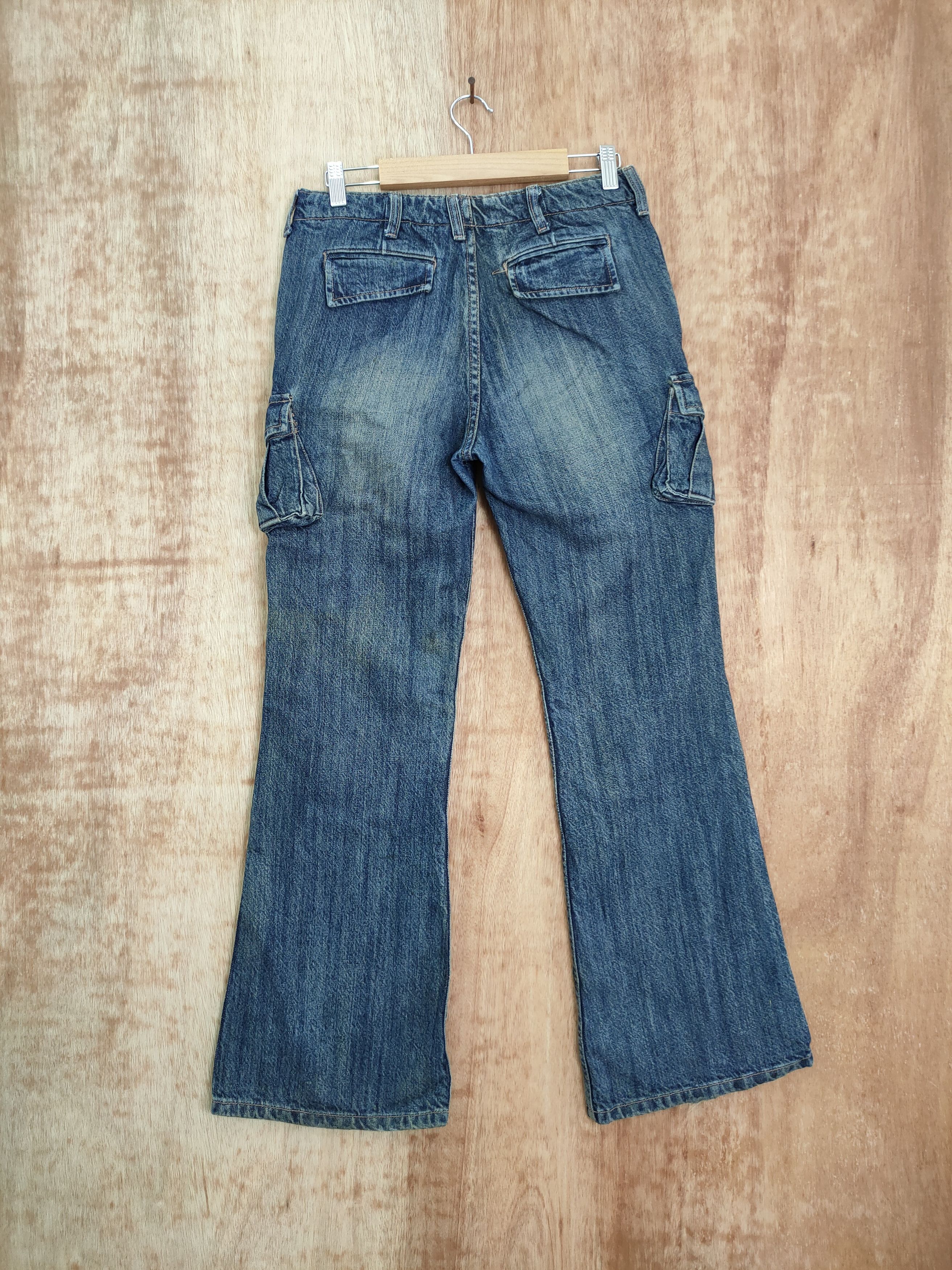 Japanese Brand DLL Japan denim multipocket tactical cargo pants #191 Size US 28 / EU 44 - 6 Thumbnail