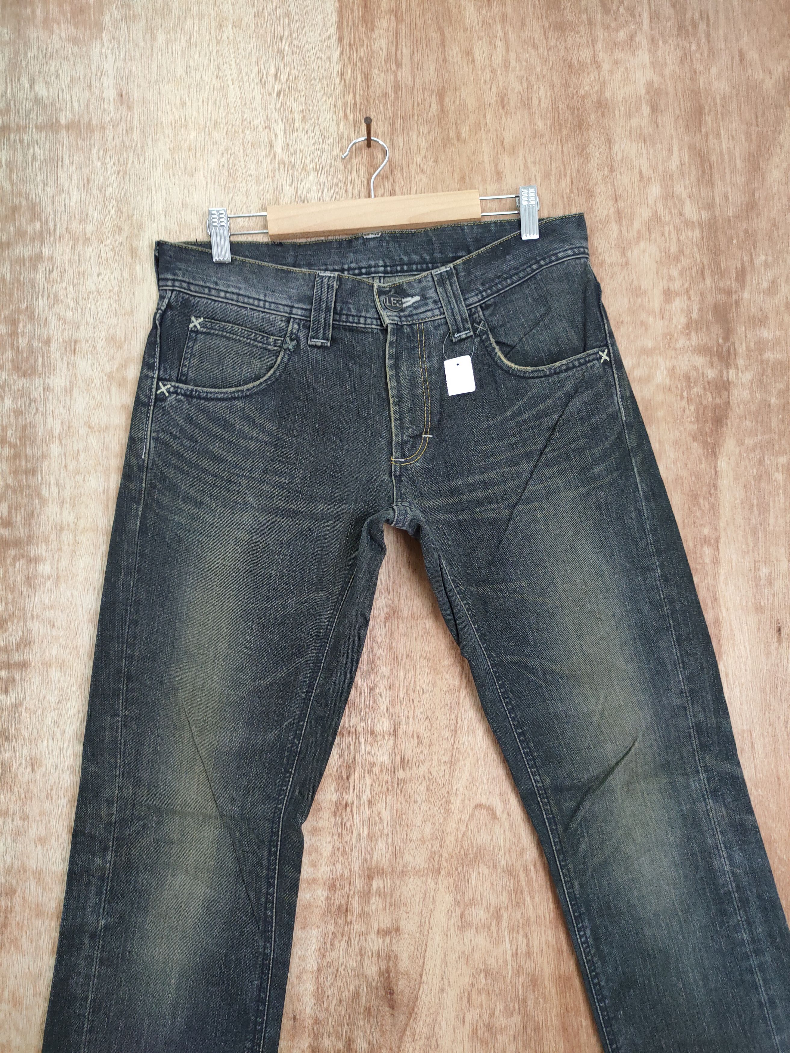 DLL Lee Riders denim black vintage streetwear jeans #717