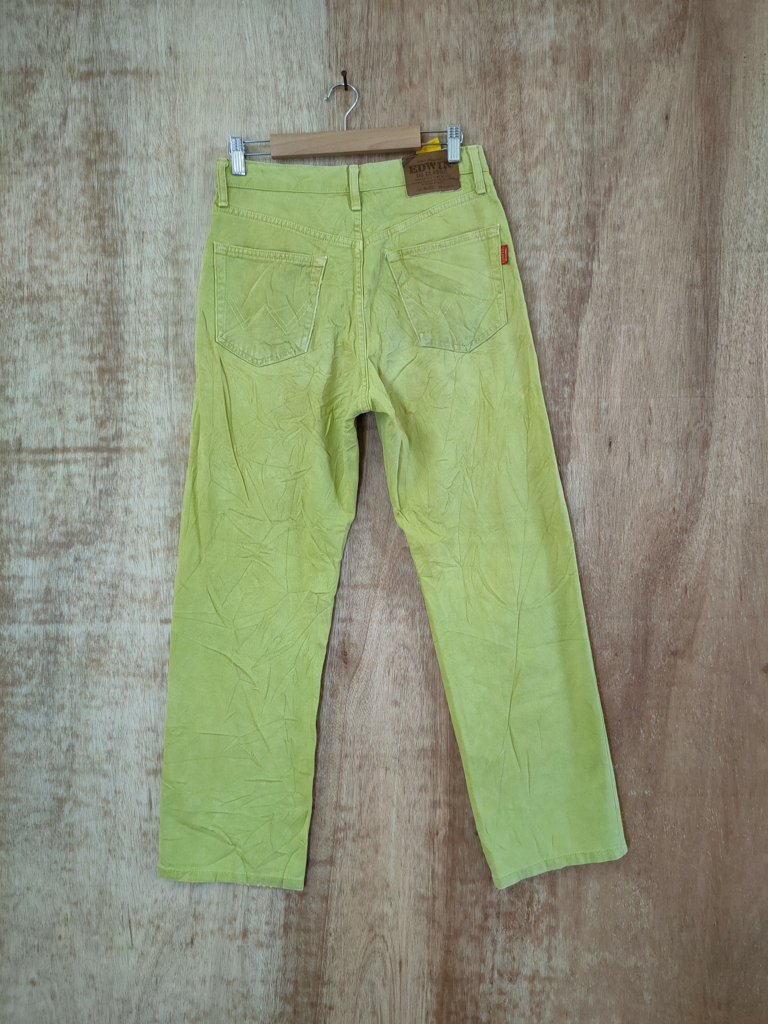 Edwin Edwin green japan denim pants #46-627 Size US 28 / EU 44 - 6 Thumbnail