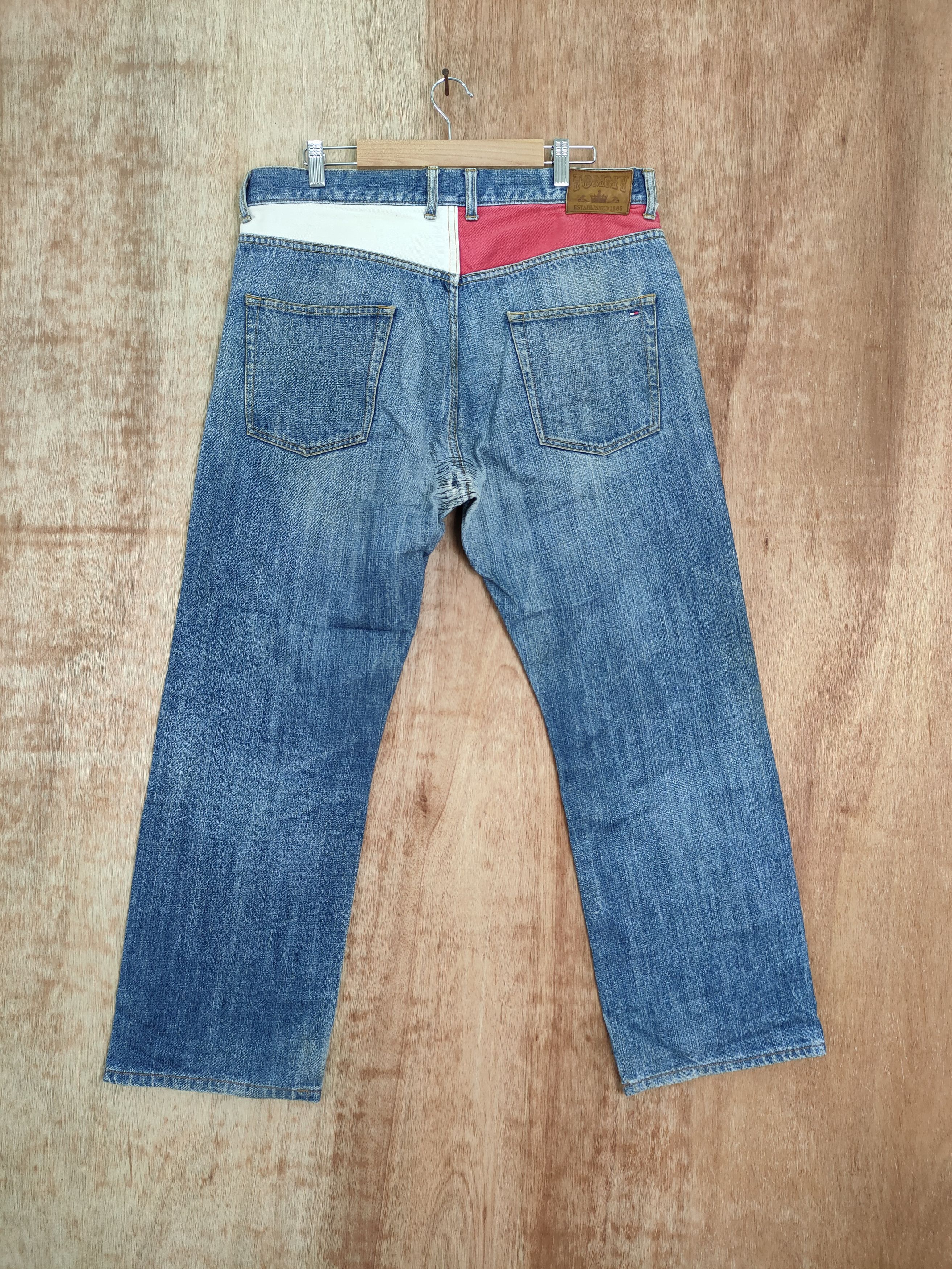 Tommy Hilfiger DLL tommy Hilfiger distressed denim pants #698 Size US 34 / EU 50 - 7 Thumbnail