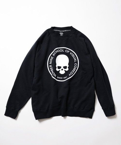 Number (N)ine Number nine SCHOOL OF VISUAL COMEDY SWEATSHIRT Size US XL / EU 56 / 4 - 1 Thumbnail