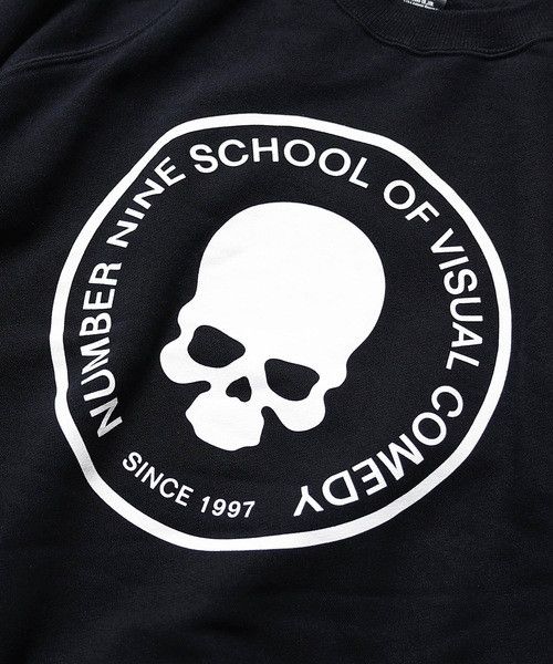 Number (N)ine Number nine SCHOOL OF VISUAL COMEDY SWEATSHIRT Size US M / EU 48-50 / 2 - 2 Thumbnail