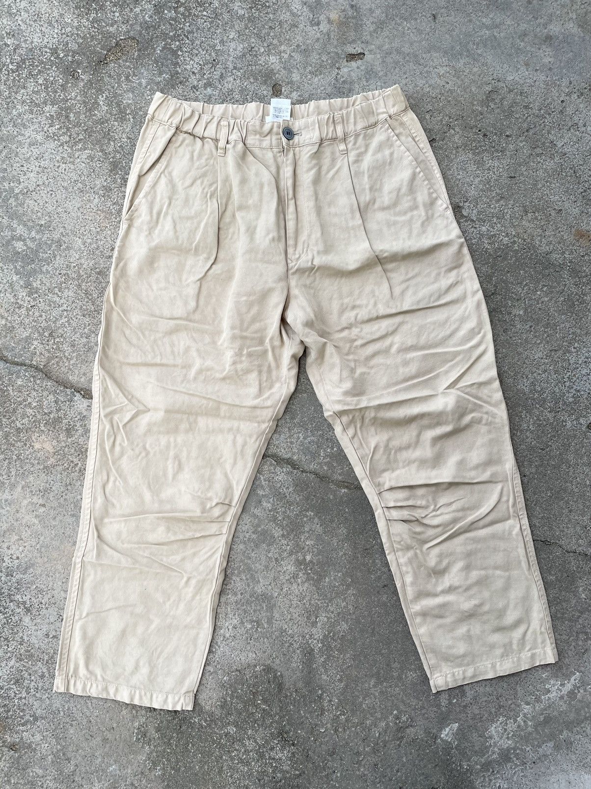 Issey Miyake Plantation casual pant cropped Size US 31 - 1 Thumbnail