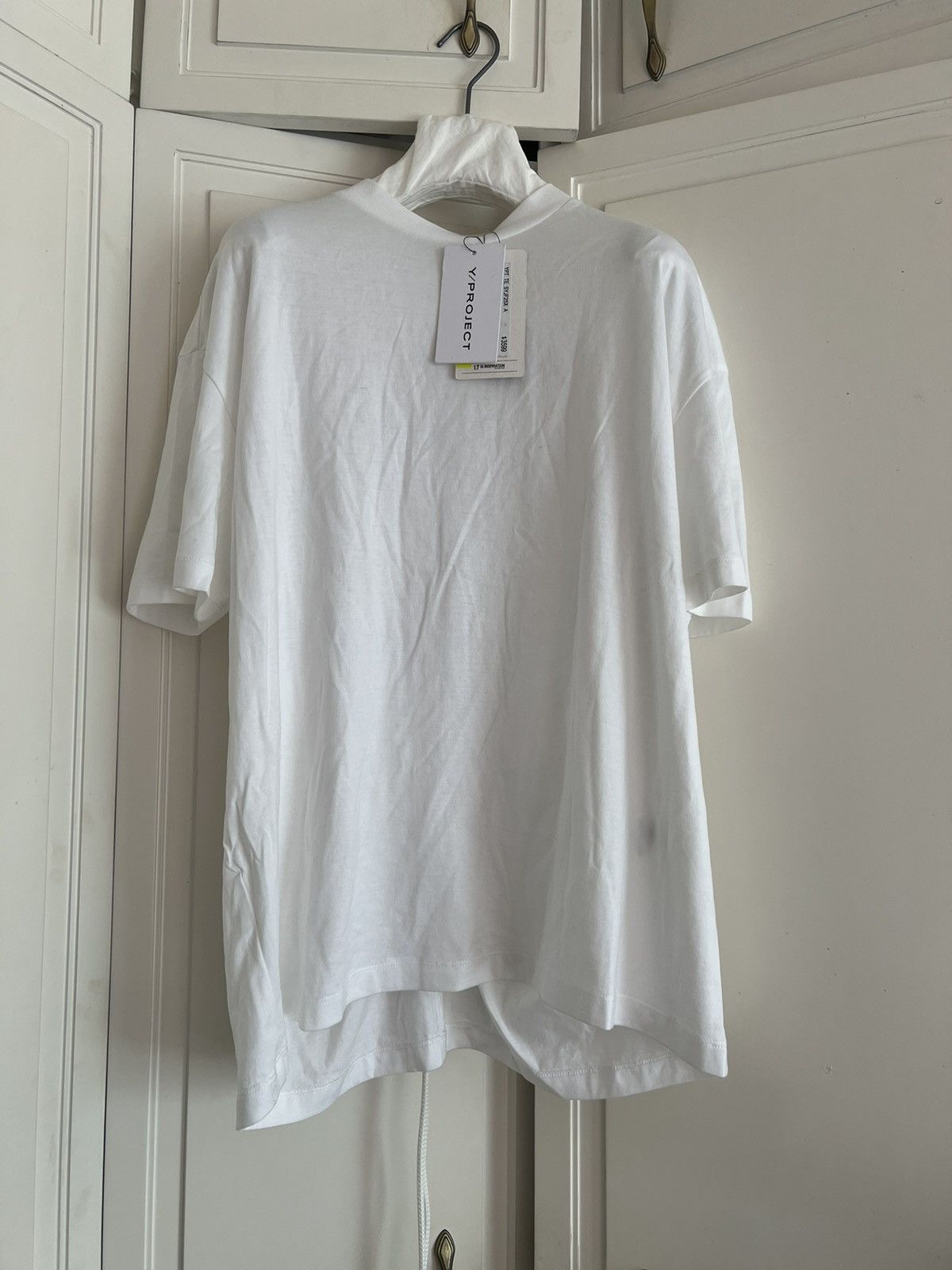 Y/Project Y/project drawstring back tee t-shirt Size US S / EU 44-46 / 1 - 4 Thumbnail
