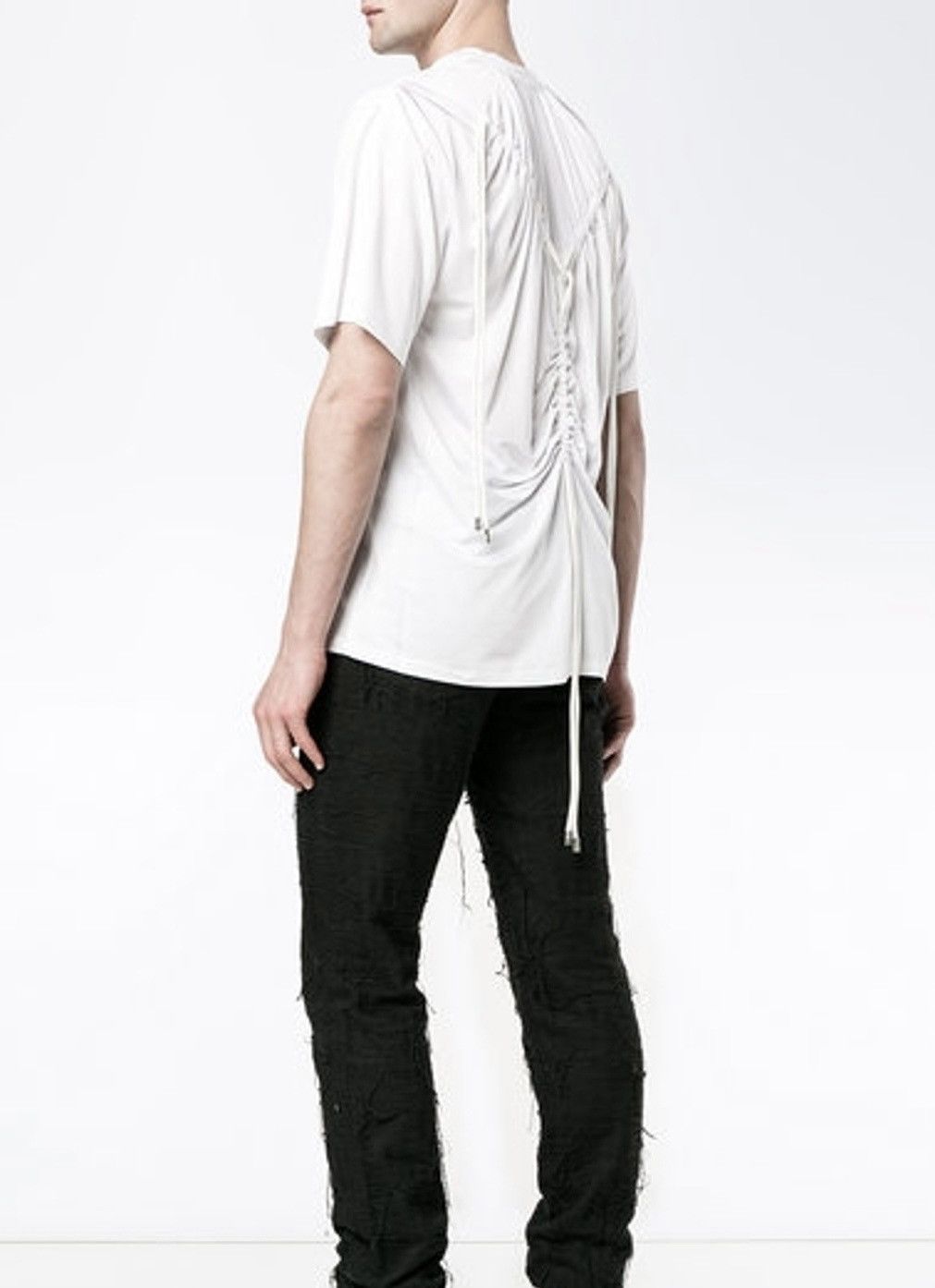 Y/Project Y/project drawstring back tee t-shirt Size US S / EU 44-46 / 1 - 2 Thumbnail