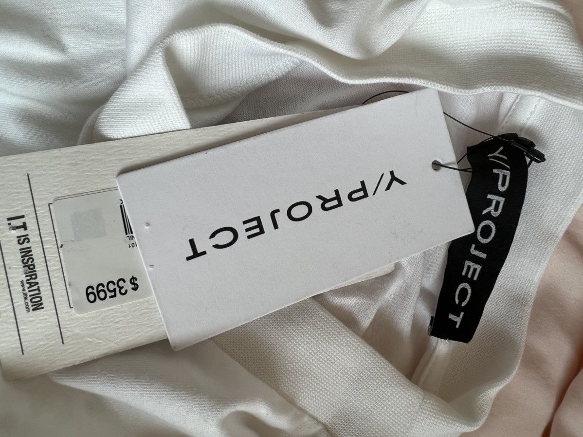 Y/Project Y/project drawstring back tee t-shirt Size US S / EU 44-46 / 1 - 6 Thumbnail