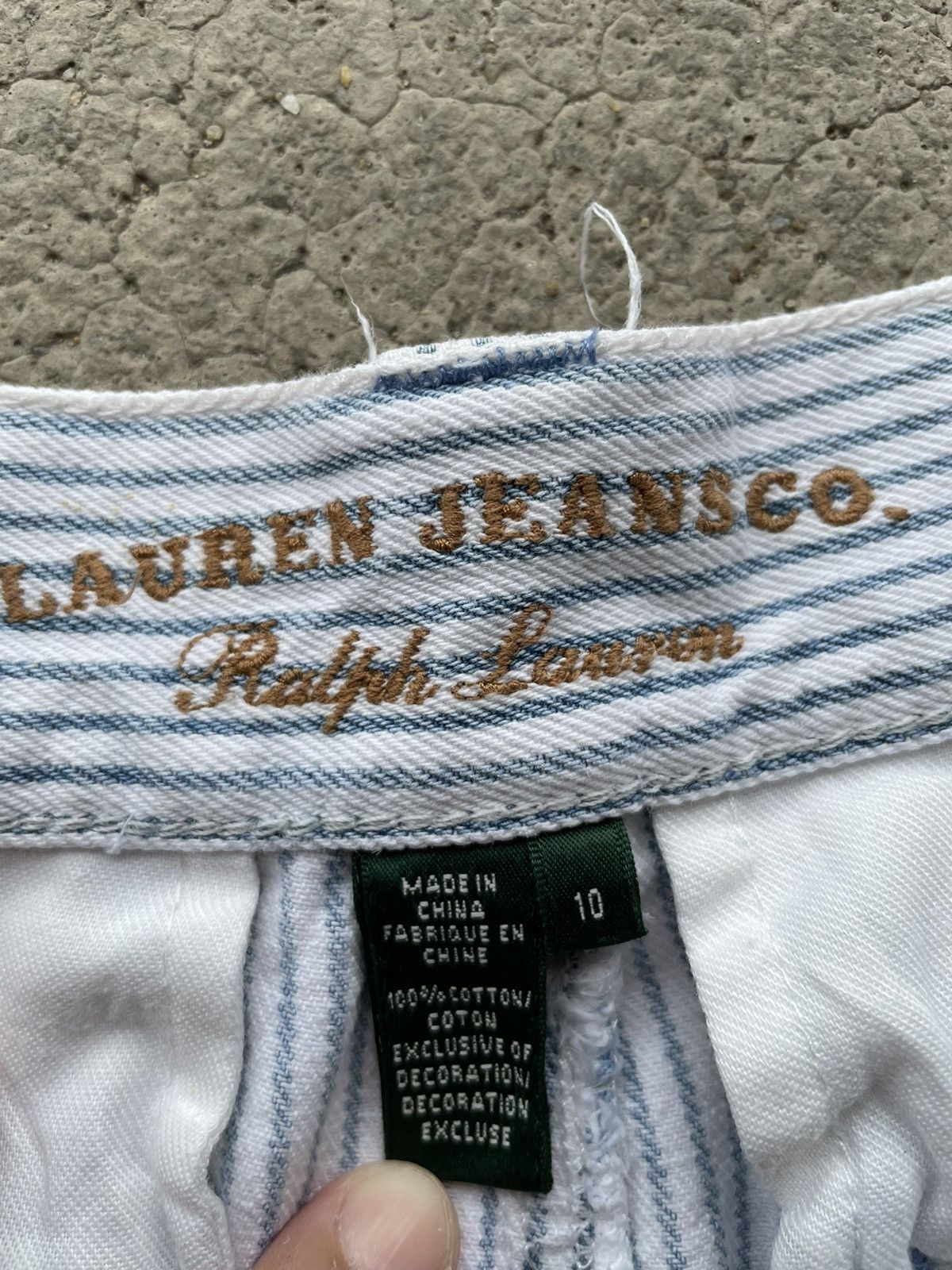 Lauren Ralph Lauren × Ralph Lauren × Vintage Vintage Lauren Jeans Ralph Lauren Navy style pants Size US 32 / EU 48 - 11 Thumbnail