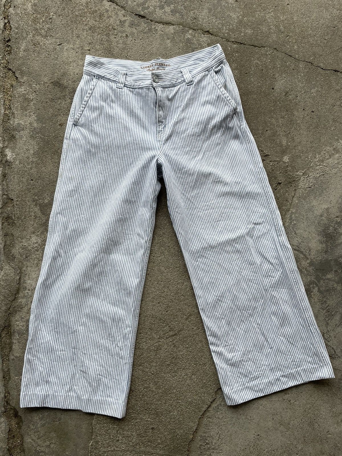 Lauren Ralph Lauren × Ralph Lauren × Vintage Vintage Lauren Jeans Ralph Lauren Navy style pants Size US 32 / EU 48 - 1 Thumbnail