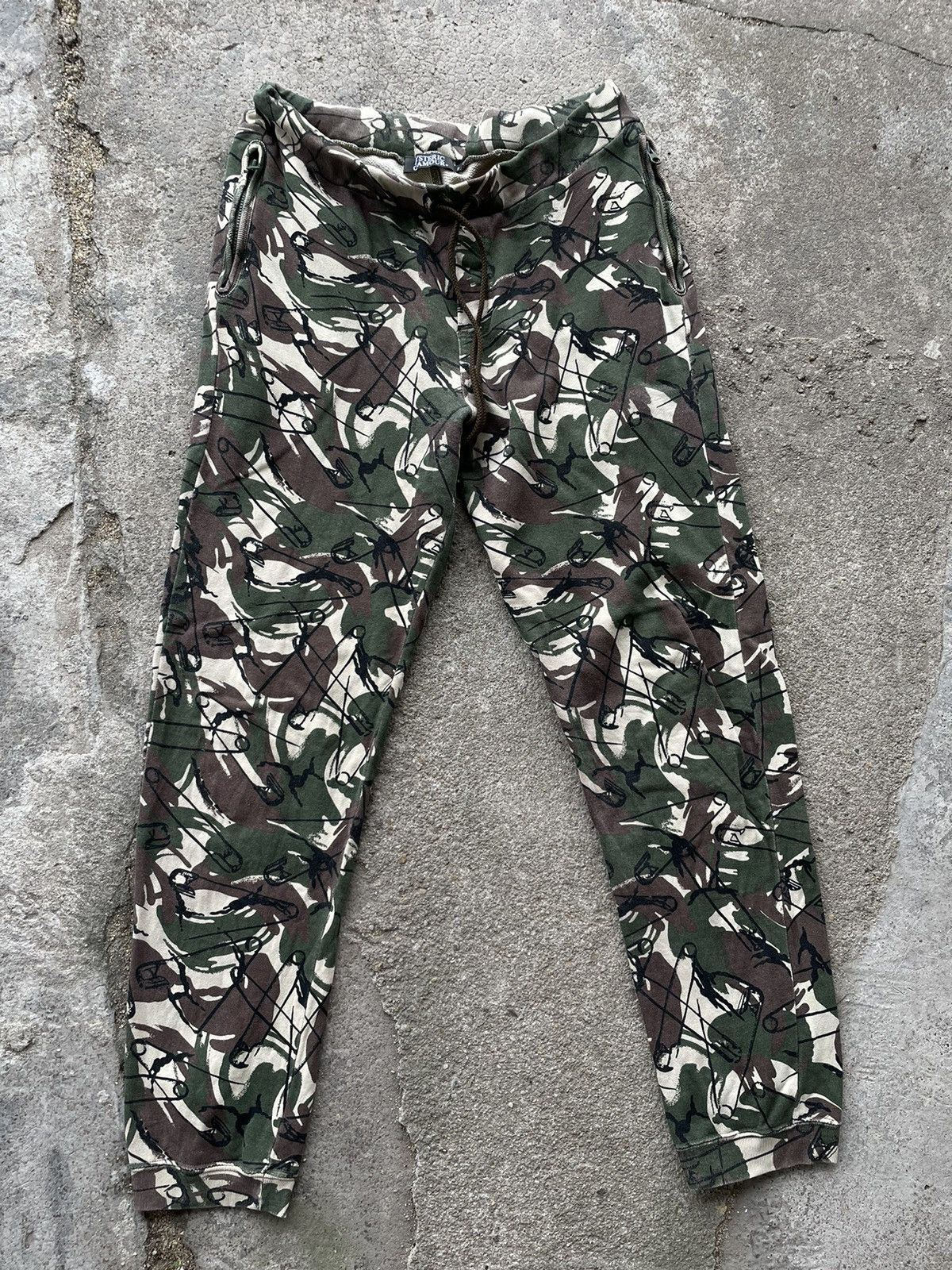 Hysteric Glamour Camo Pants | Grailed