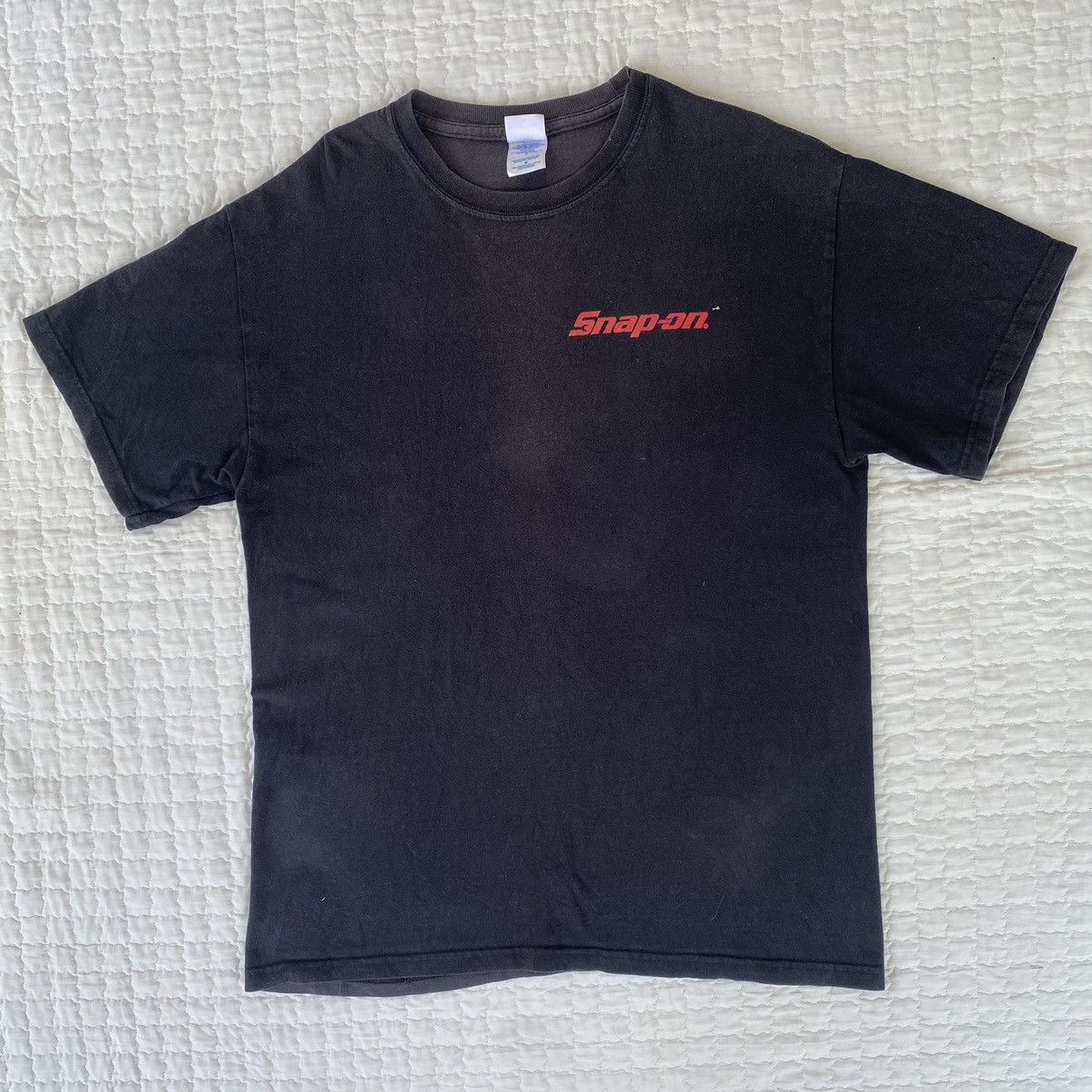 Harley Davidson Heritage Snap On Motorcycle Tee Bleach Colour Size US M / EU 48-50 / 2 - 2 Thumbnail