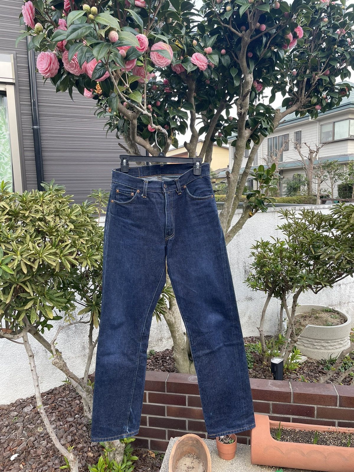 Jean LEVI'S 551 Vintage - Taille 16 - Coupe Décontractée Conique (Relaxed Tapered) - Occasion TB état