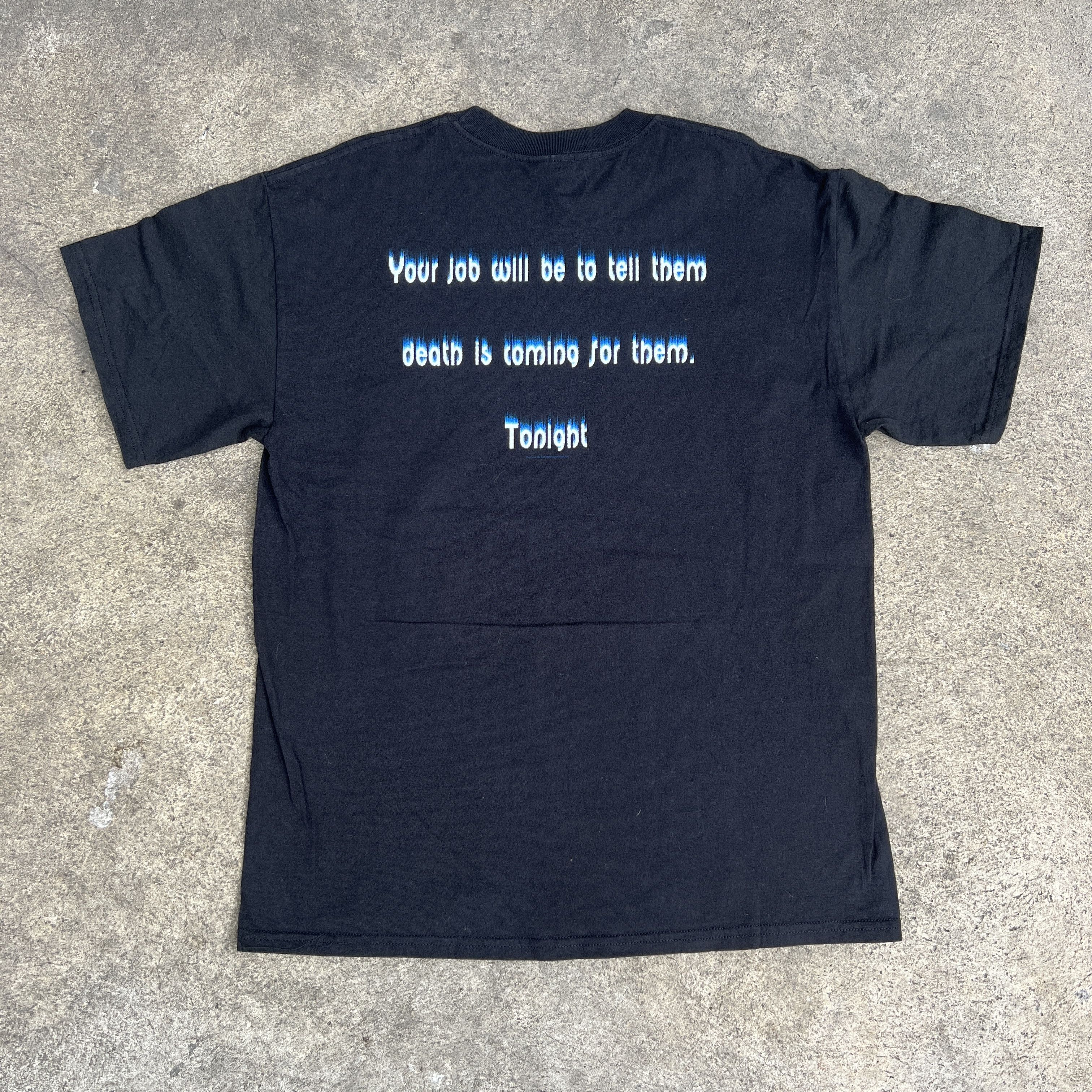 Expert Horror × Vintage Vintage Y2K 2004 The Crow Movie Promo Tee Brandon Lee Size US L / EU 52-54 / 3 - 7 Thumbnail