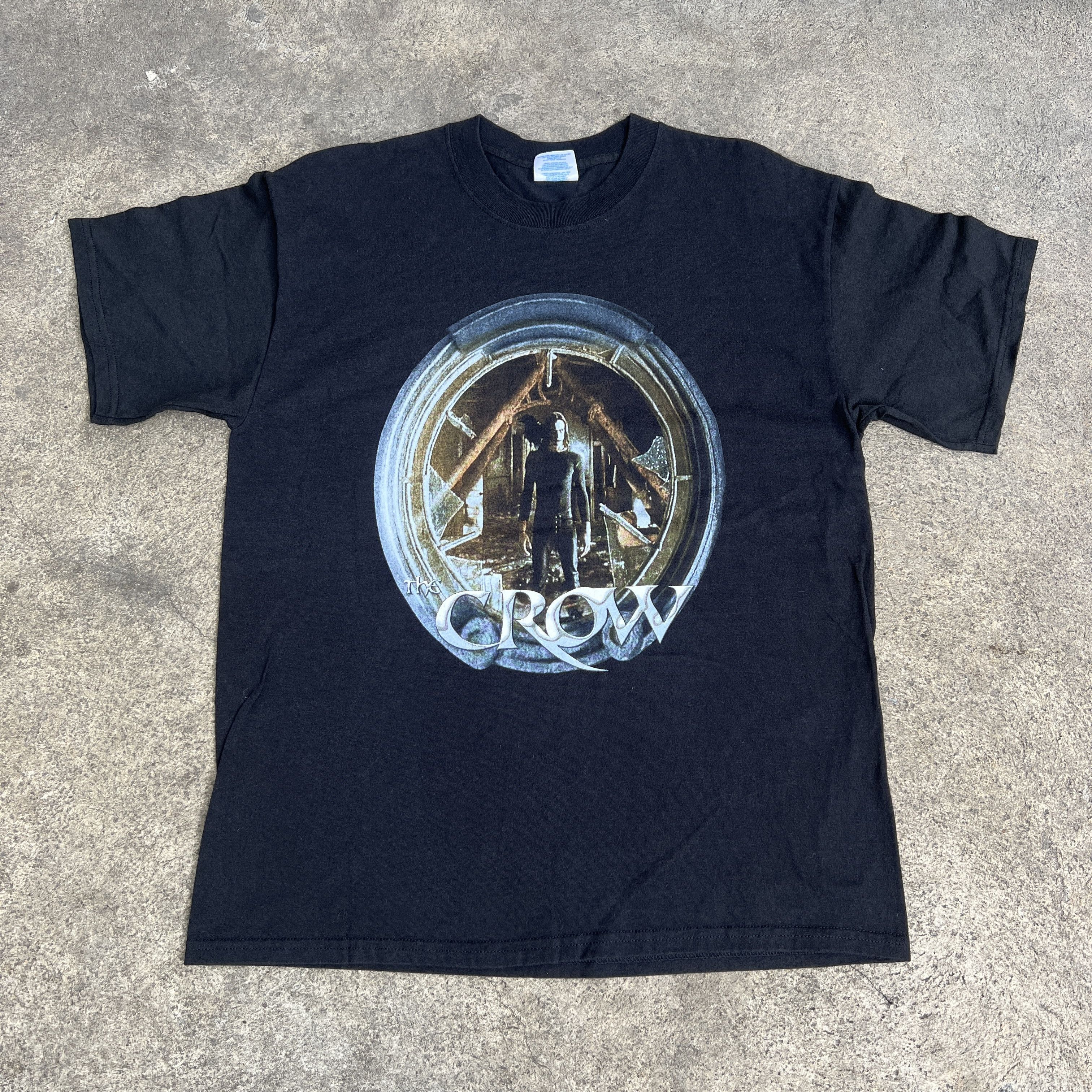 Expert Horror × Vintage Vintage Y2K 2004 The Crow Movie Promo Tee Brandon Lee Size US L / EU 52-54 / 3 - 3 Thumbnail