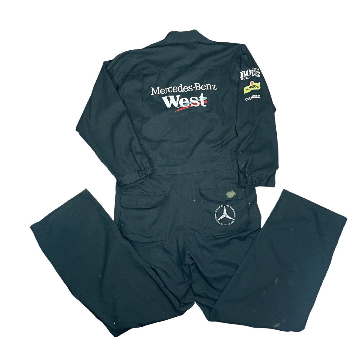 Mercedes benz jumpsuit for ladies clearance