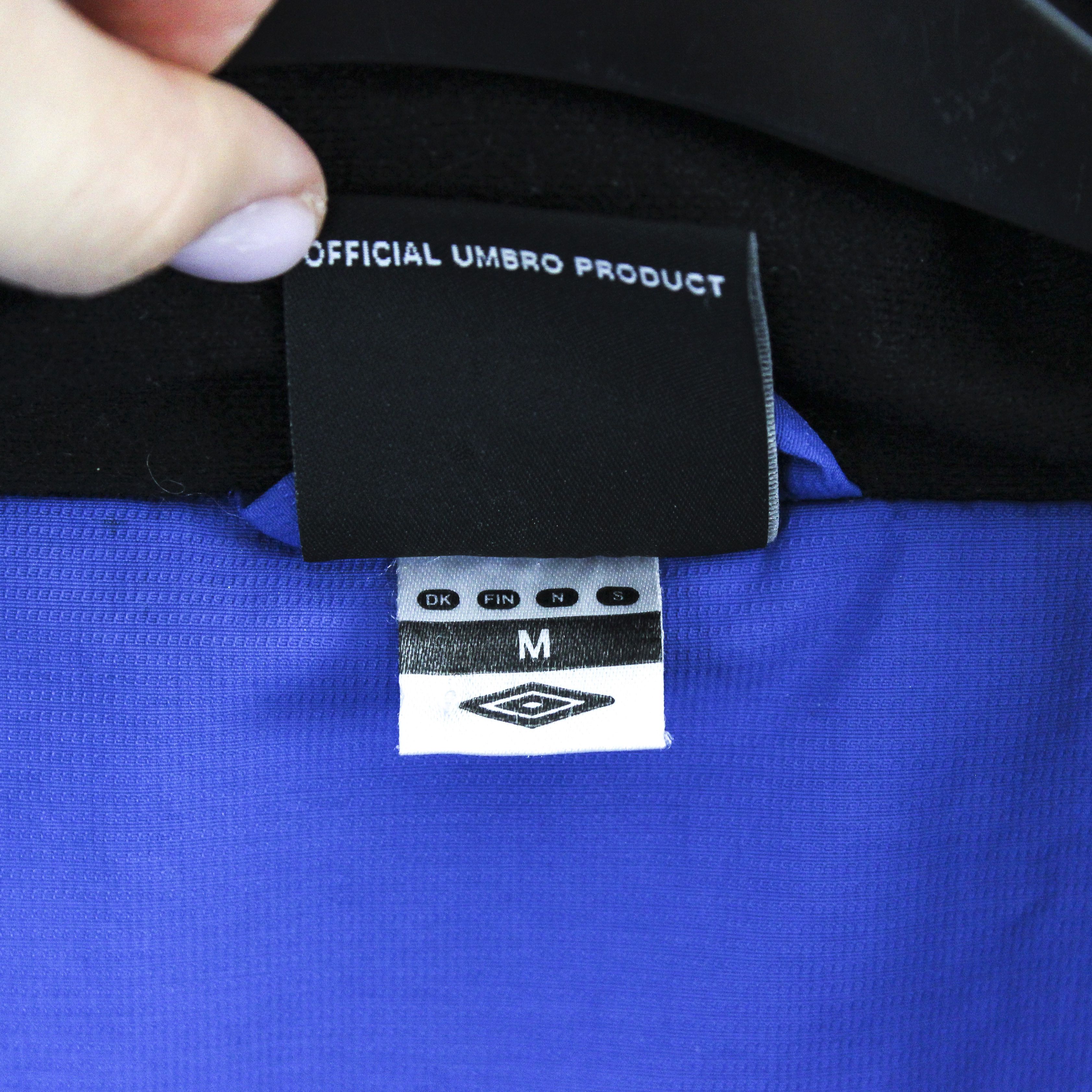 Umbro × Vintage Norway Football M Soccer Jacket Coat Nylon Nova Guard Blue Size US M / EU 48-50 / 2 - 6 Thumbnail