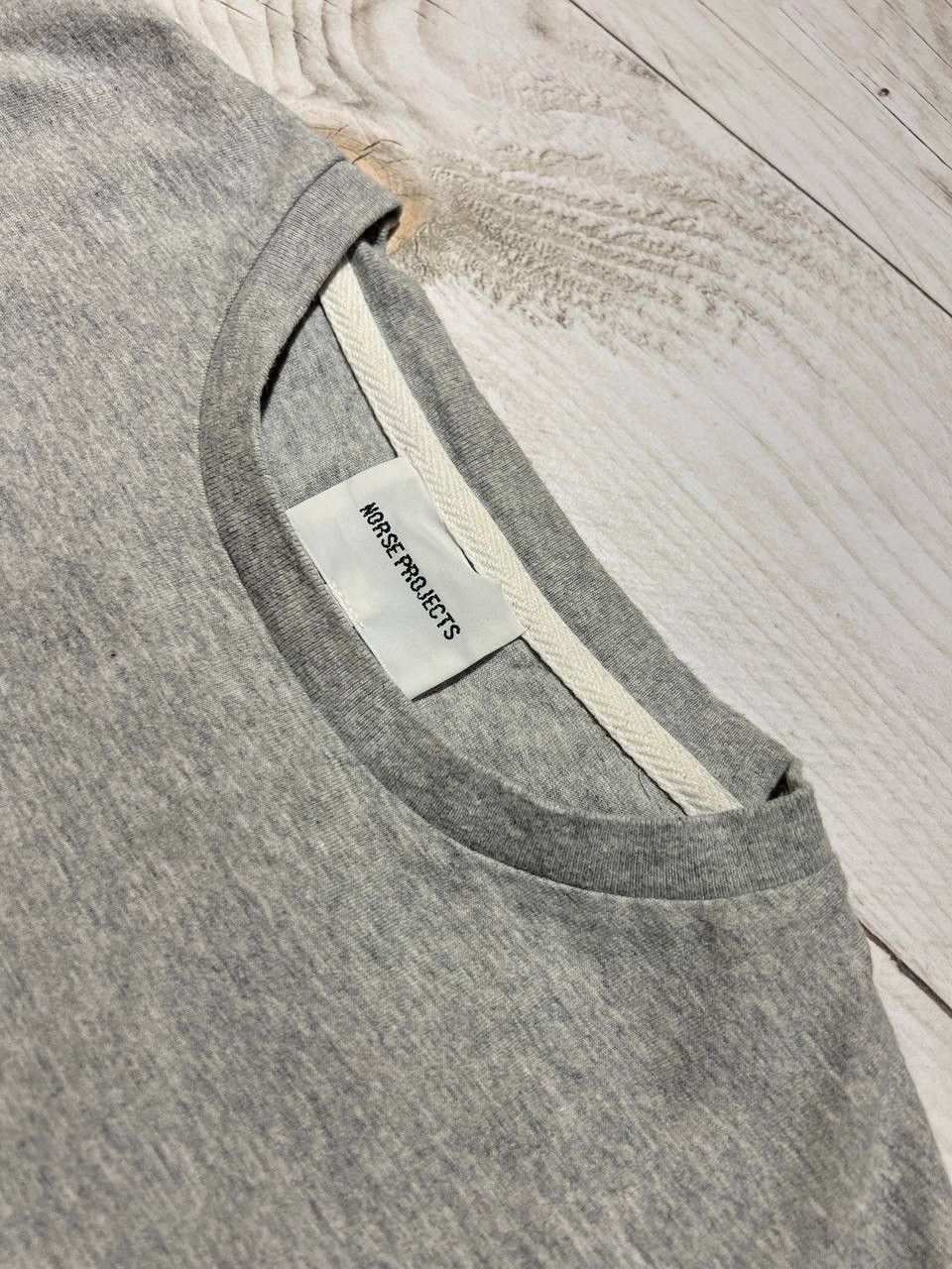 Norse Projects Norse Projects T-Shirt Big Logo Luxury Grey Men Size S Size US S / EU 44-46 / 1 - 4 Thumbnail