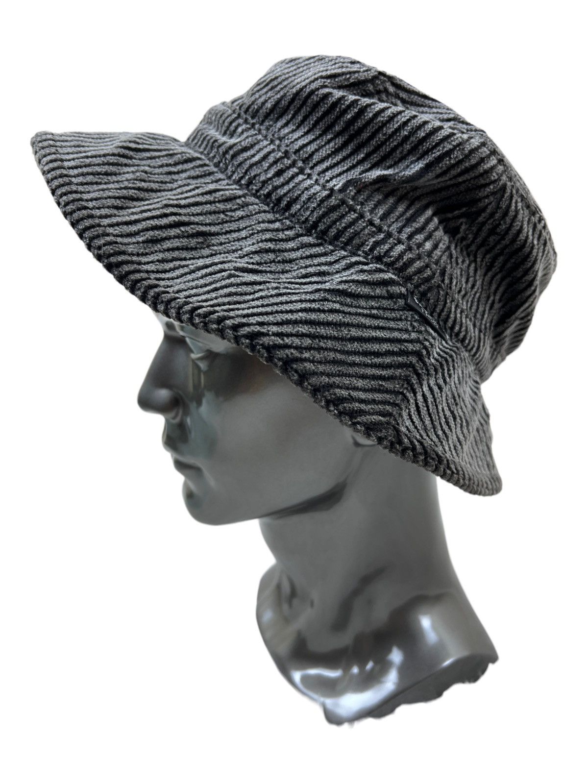 Yohji Yamamoto SACSNY by Y'SACCS Yohji Yamamato Stripe Courdroy Bucket Hat Size ONE SIZE - 1 Thumbnail