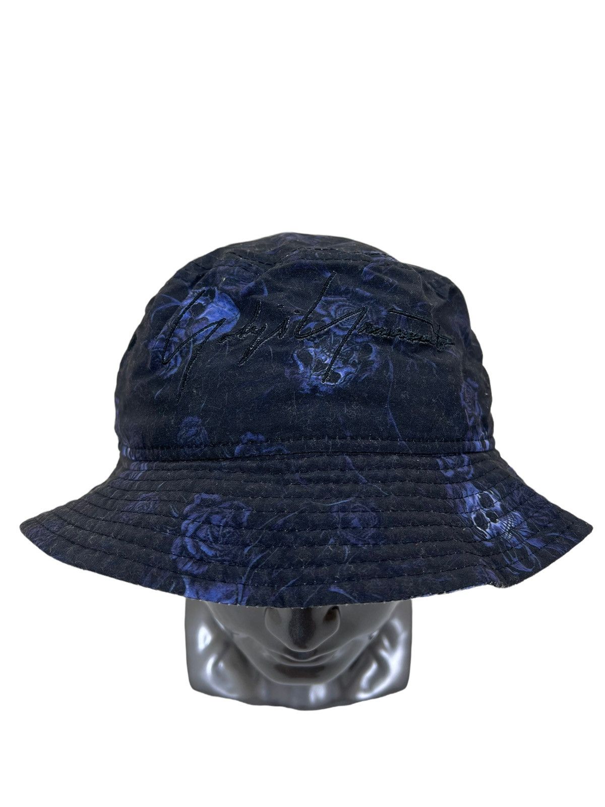 New Era × Yohji Yamamoto New Era X Yohji Yamamoto SS 21 Yuuka Asakura Bucket Hat Size ONE SIZE - 3 Thumbnail
