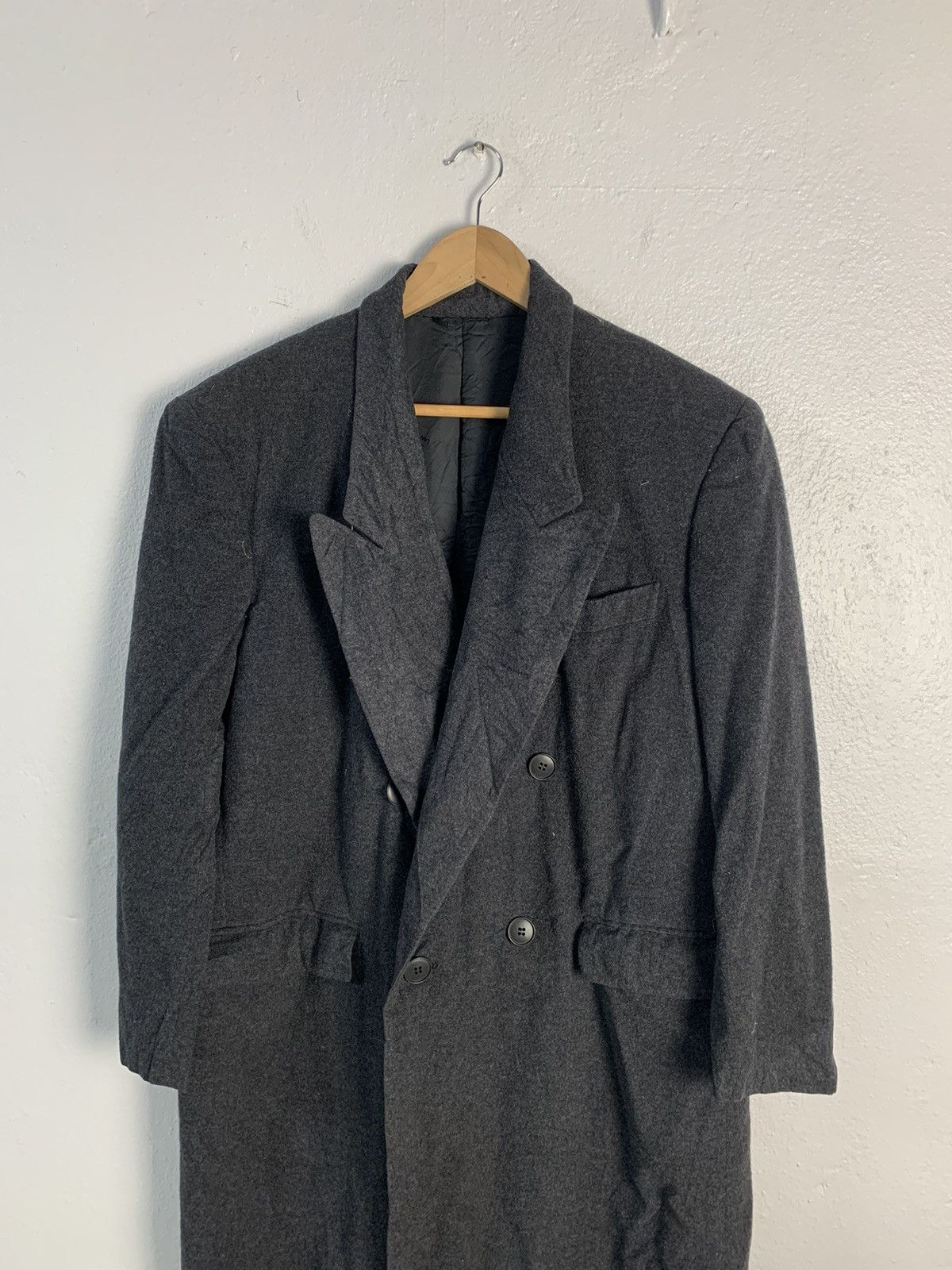 Lanvin Lanvin Wool Double Breast Overcoat Size US M / EU 48-50 / 2 - 4 Thumbnail