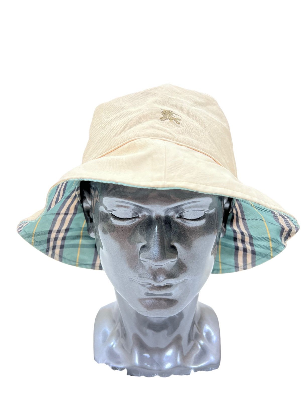 Burberry Vintage Burberry Revisible Bucket Hat Size ONE SIZE - 2 Thumbnail
