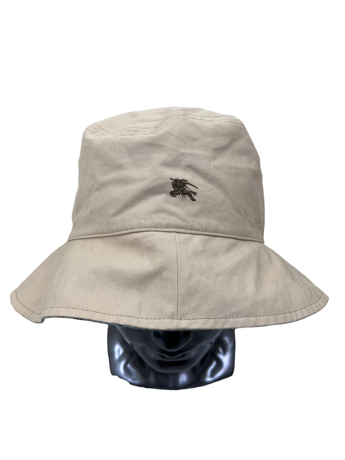 Burberry Vintage Burberry Revisible Bucket Hat Size ONE SIZE - 4 Thumbnail