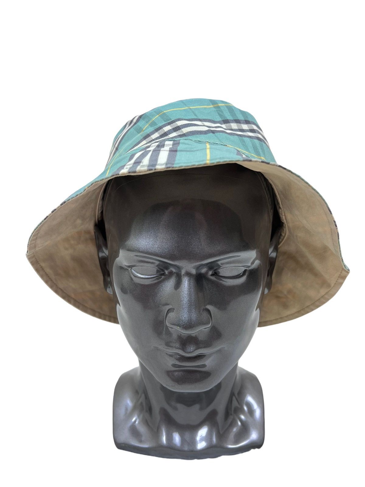 Burberry Vintage Burberry Revisible Bucket Hat Size ONE SIZE - 1 Thumbnail