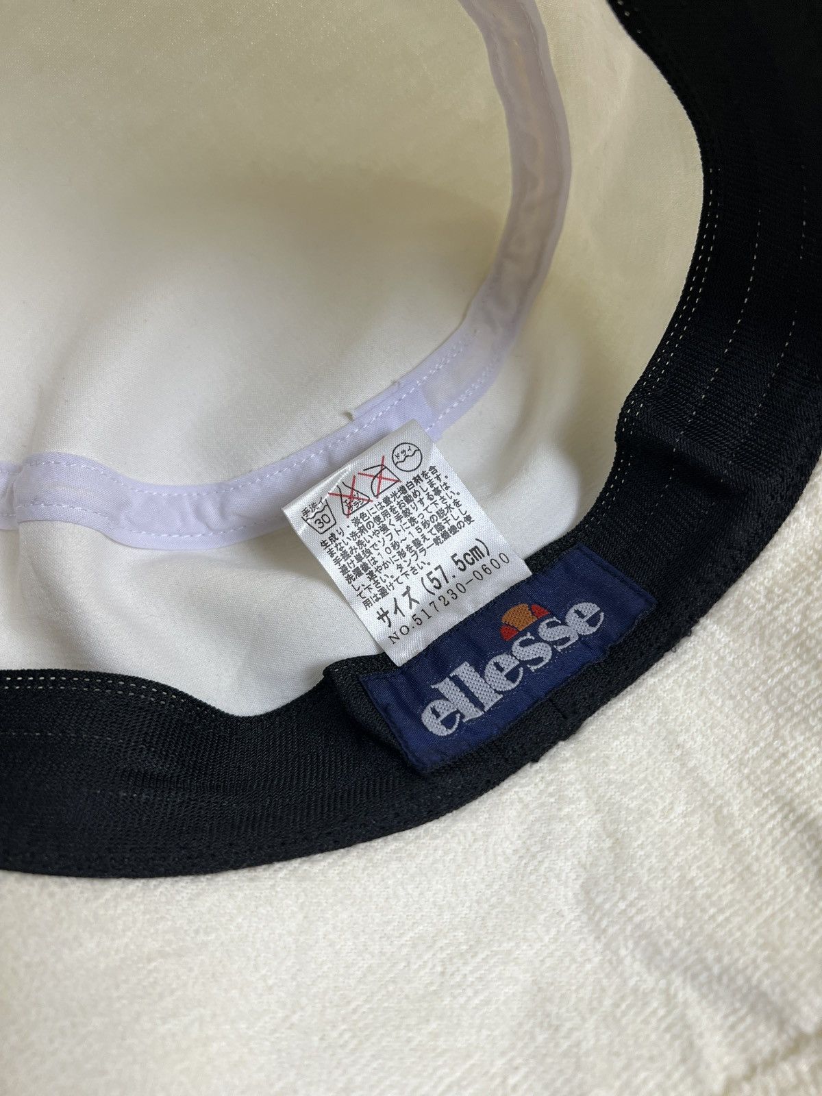 Ellesse Vintage Ellese White Bucket Hat Size ONE SIZE - 4 Thumbnail