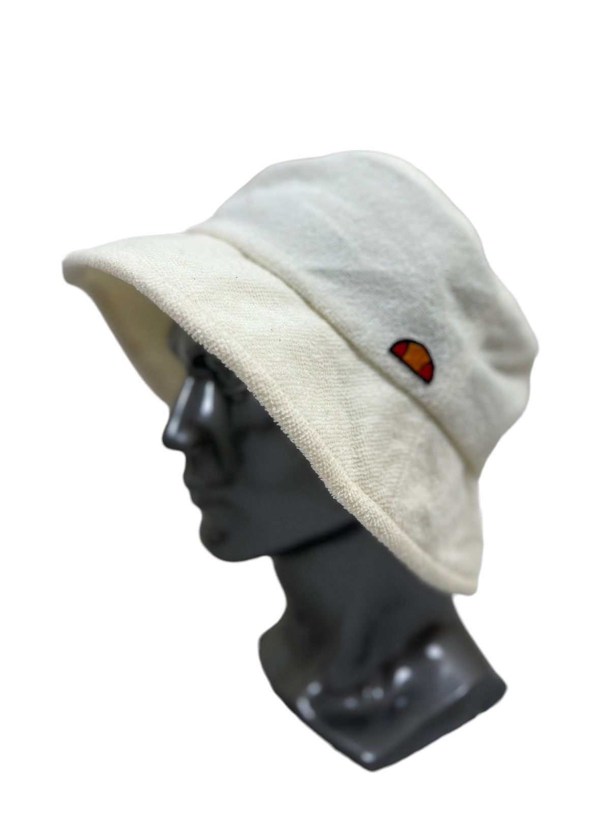 Ellesse Vintage Ellese White Bucket Hat Size ONE SIZE - 1 Thumbnail