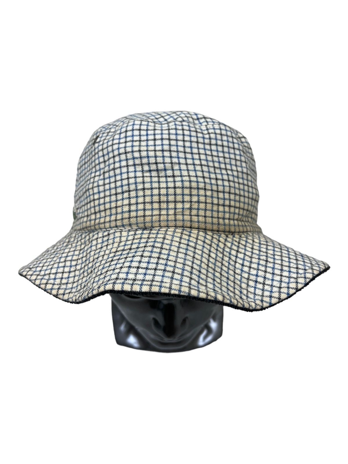 Lacoste Vintage Reversible Small Logo Bucket Hat Size ONE SIZE - 5 Thumbnail