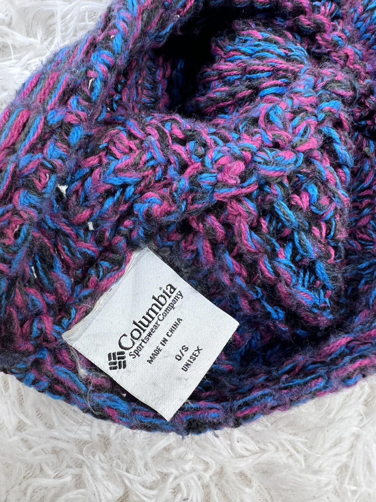 Columbia Vintage Columbia Knitted Winter Hat Cap Size ONE SIZE - 4 Thumbnail