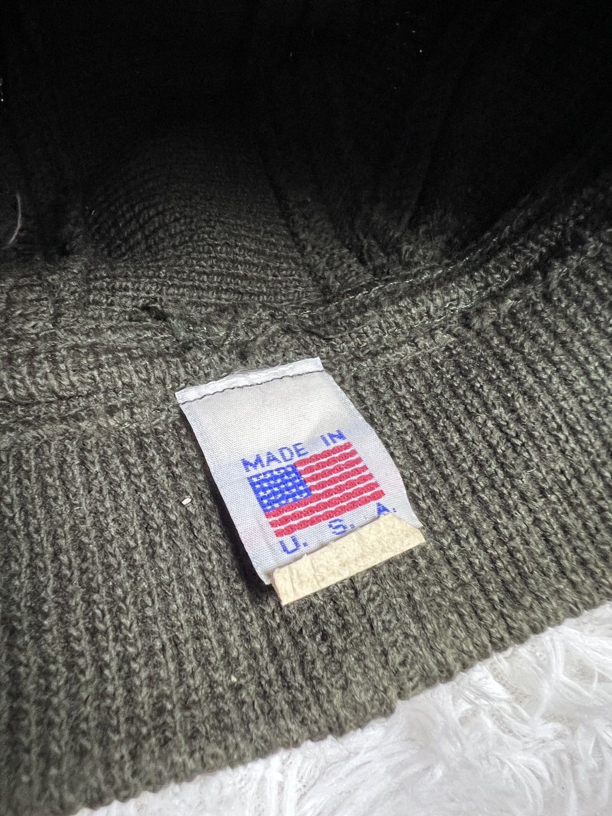 Vintage Vintage Vanari Knitting Military Hat Made In Usa Size ONE SIZE - 5 Thumbnail