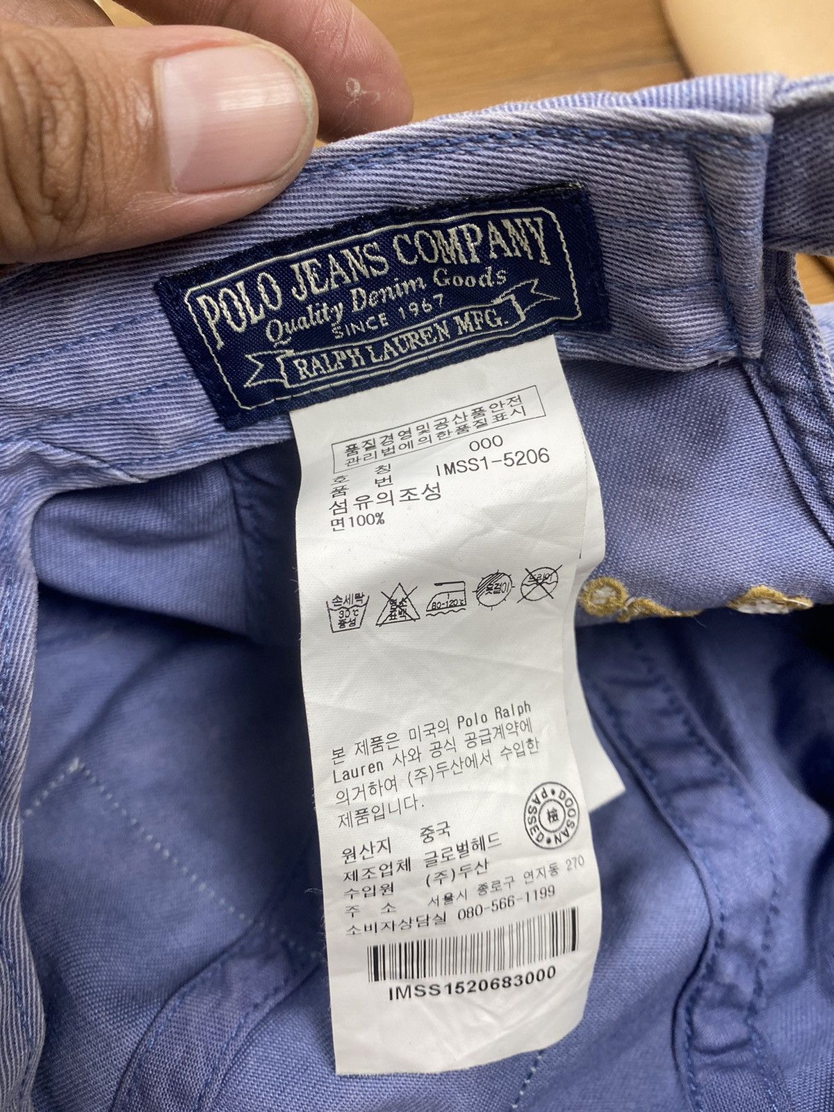Polo Ralph Lauren Polo Jeans Ralph Lauren Adjustable Cap Size ONE SIZE - 5 Thumbnail