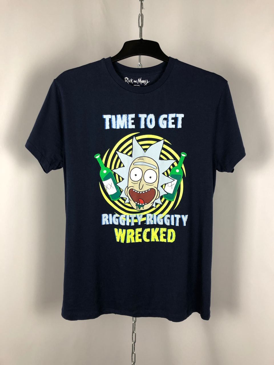 Cartoon Network Rick and morty T-shirts crazy logo size L Size US L / EU 52-54 / 3 - 1 Thumbnail