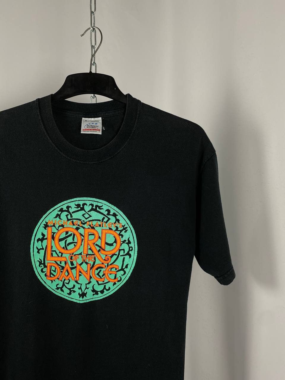 Band Tees Michael flatley lord of dance big logo vintage size M Size US M / EU 48-50 / 2 - 2 Thumbnail