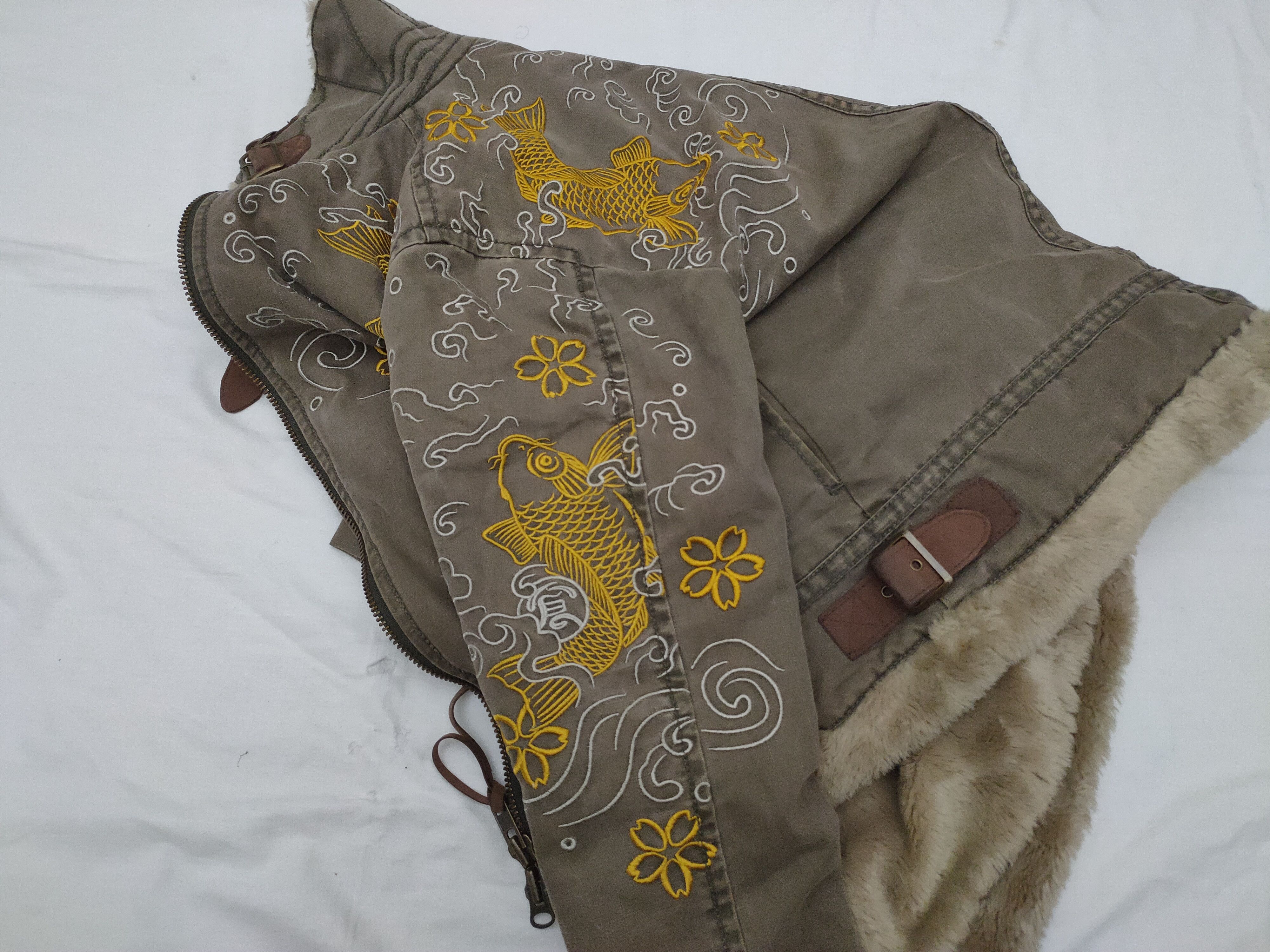 Eternal Vintage Eternal Fish Koi Sukajan Jacket Size US M / EU 48-50 / 2 - 4 Thumbnail