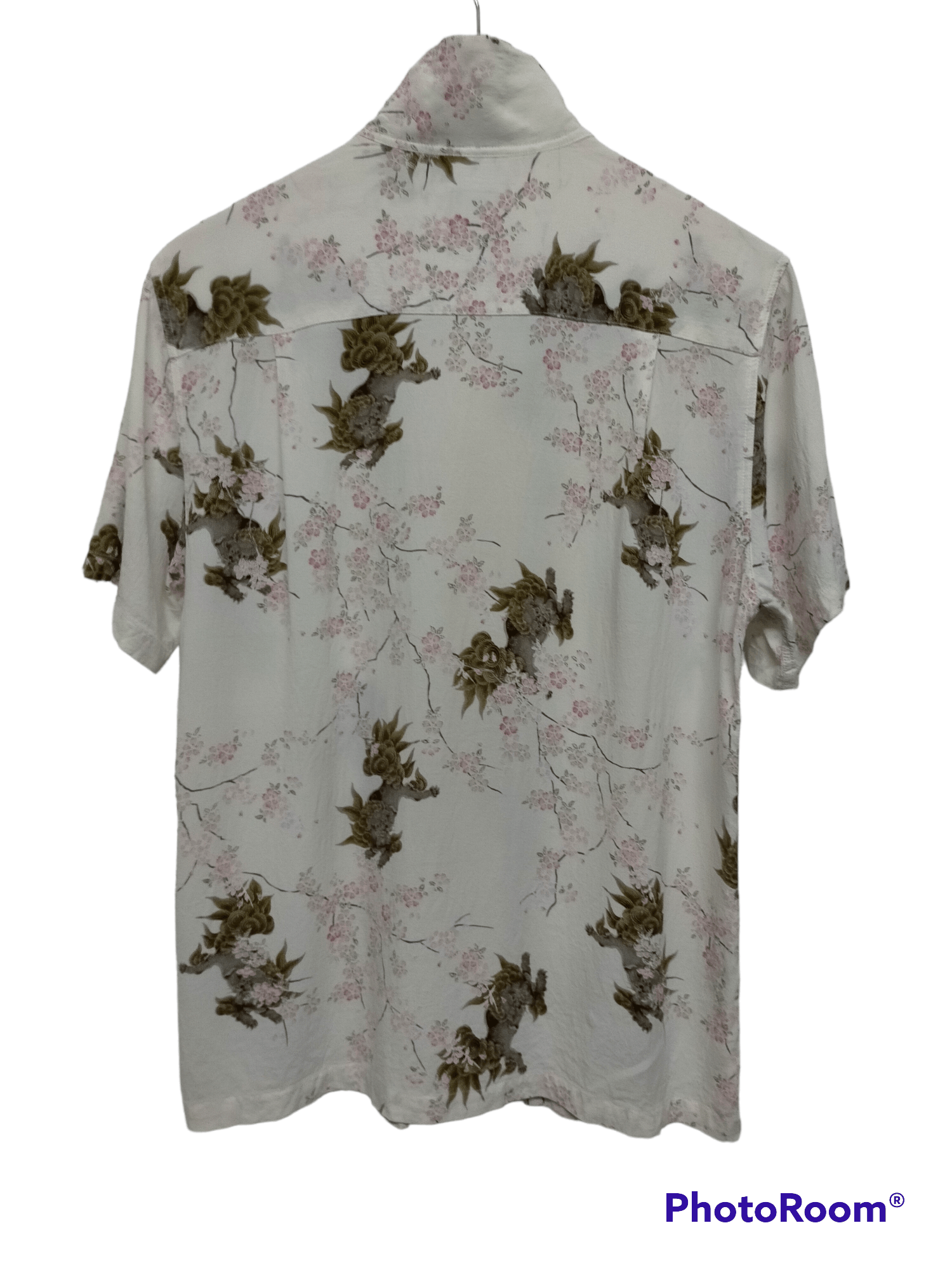 Japanese Brand Oniwa Soto Rayon Crepe Hawaiian shirt Size US L / EU 52-54 / 3 - 2 Thumbnail