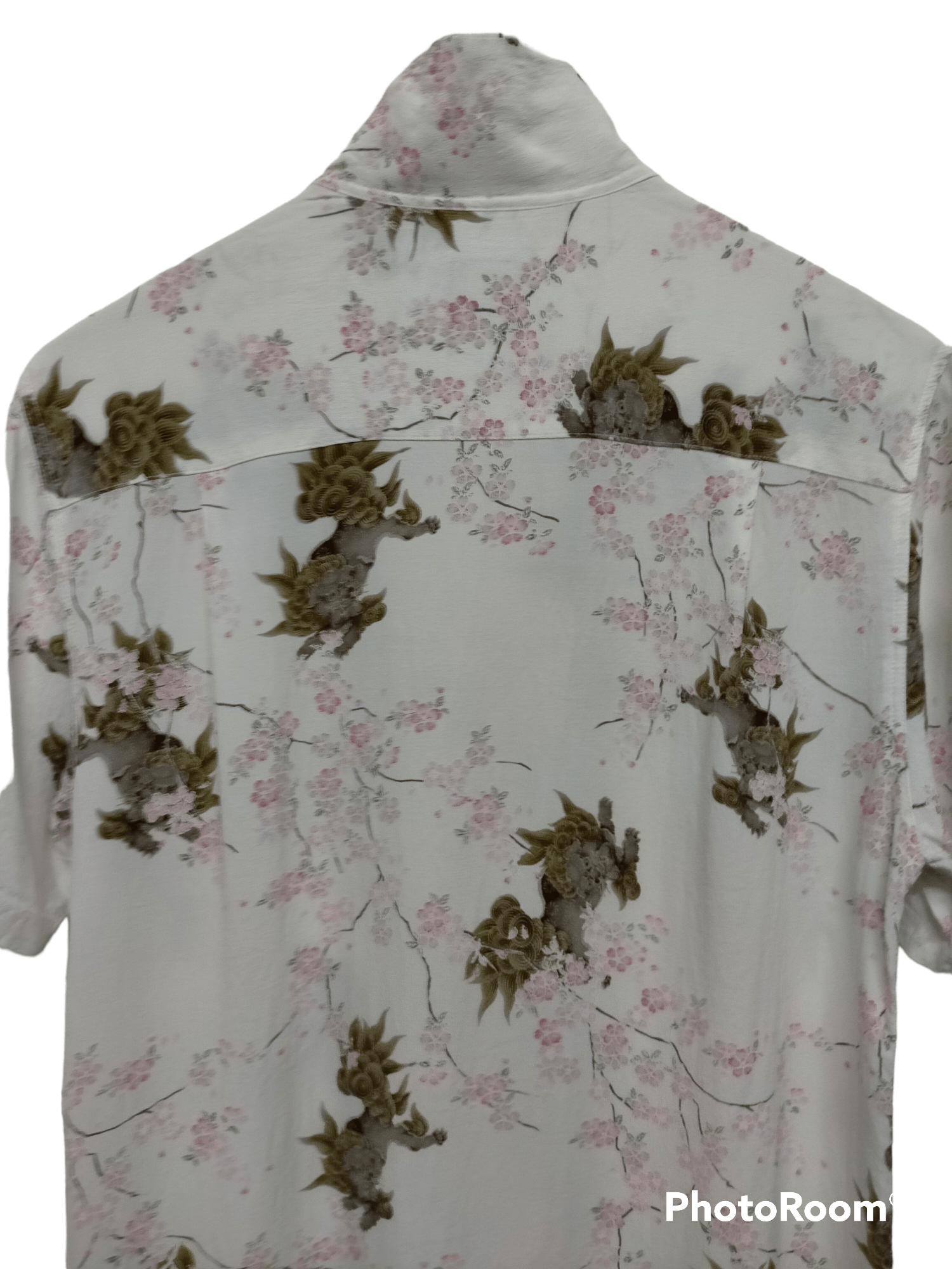 Japanese Brand Oniwa Soto Rayon Crepe Hawaiian shirt Size US L / EU 52-54 / 3 - 7 Thumbnail