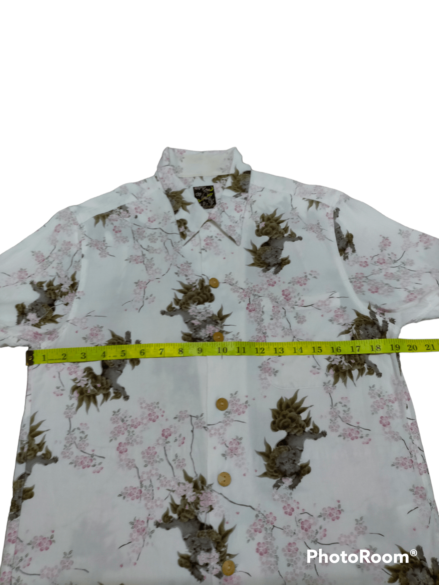 Japanese Brand Oniwa Soto Rayon Crepe Hawaiian shirt Size US L / EU 52-54 / 3 - 10 Thumbnail
