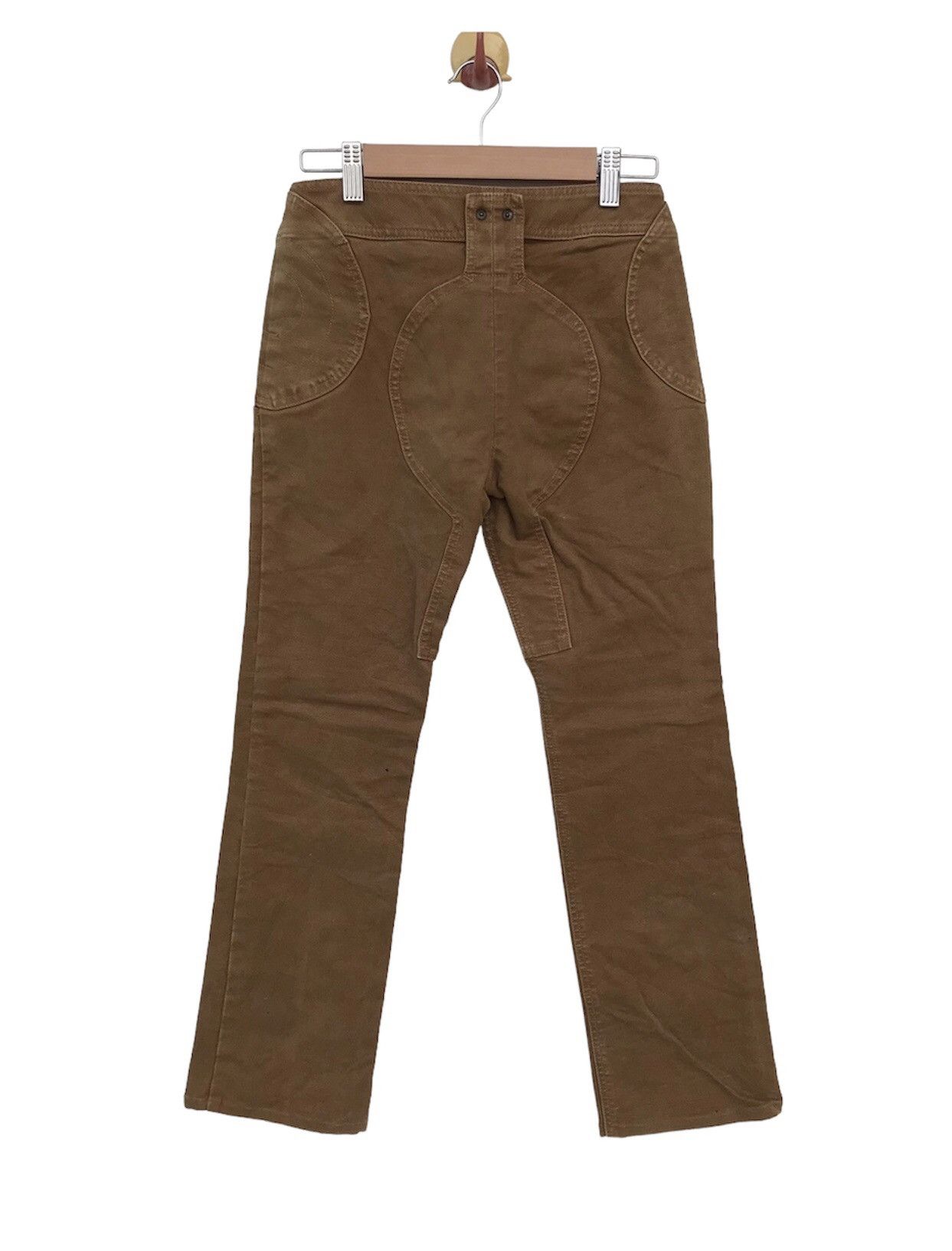 Issey Miyake Vintage Share Spirit Japan Brown Pants Tagged 36 Fits 28W Size US 28 / EU 44 - 2 Thumbnail