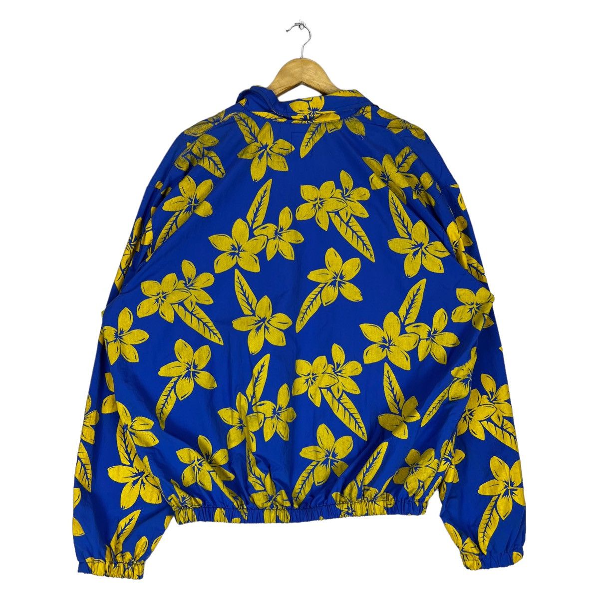 Art Comes First Vintage pacific island flowers overpint zipper jacket Size US XL / EU 56 / 4 - 6 Thumbnail
