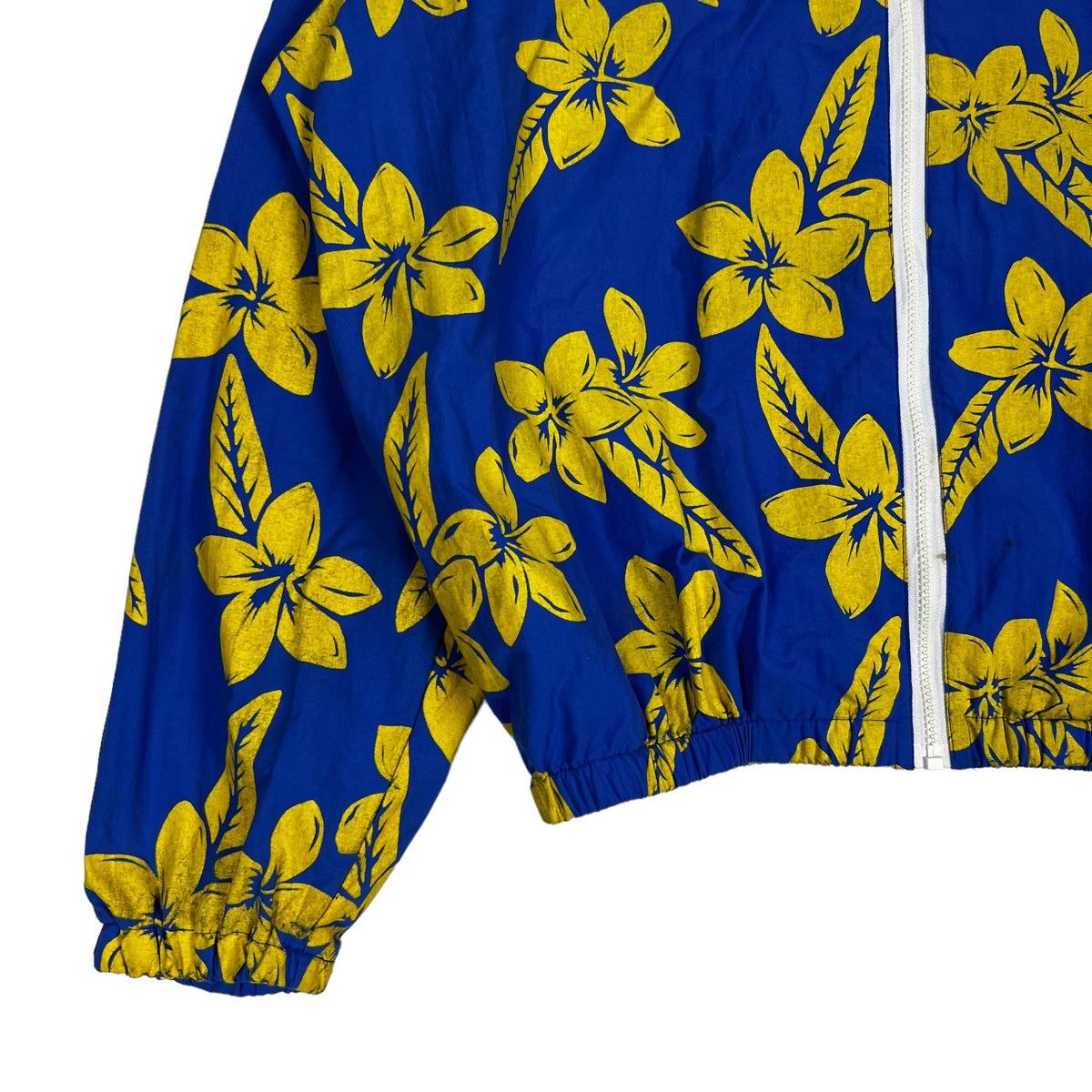 Art Comes First Vintage pacific island flowers overpint zipper jacket Size US XL / EU 56 / 4 - 4 Thumbnail