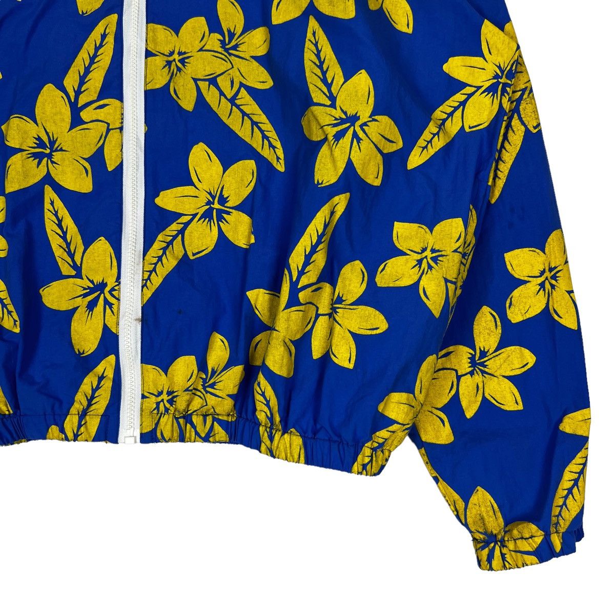 Art Comes First Vintage pacific island flowers overpint zipper jacket Size US XL / EU 56 / 4 - 3 Thumbnail