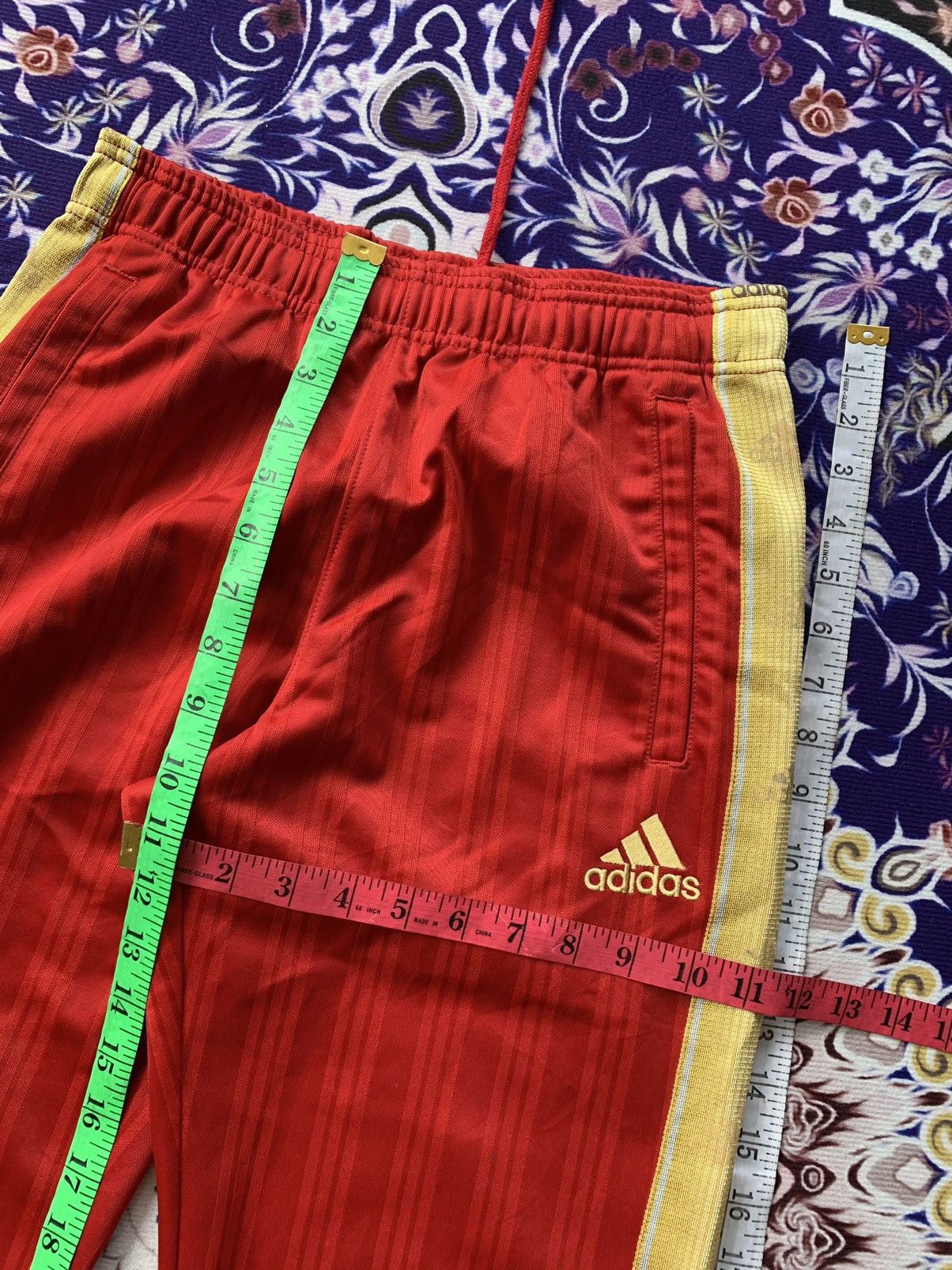 Adidas Vintage Adidas Side Tape Track Bottom Size US 30 / EU 46 - 11 Thumbnail