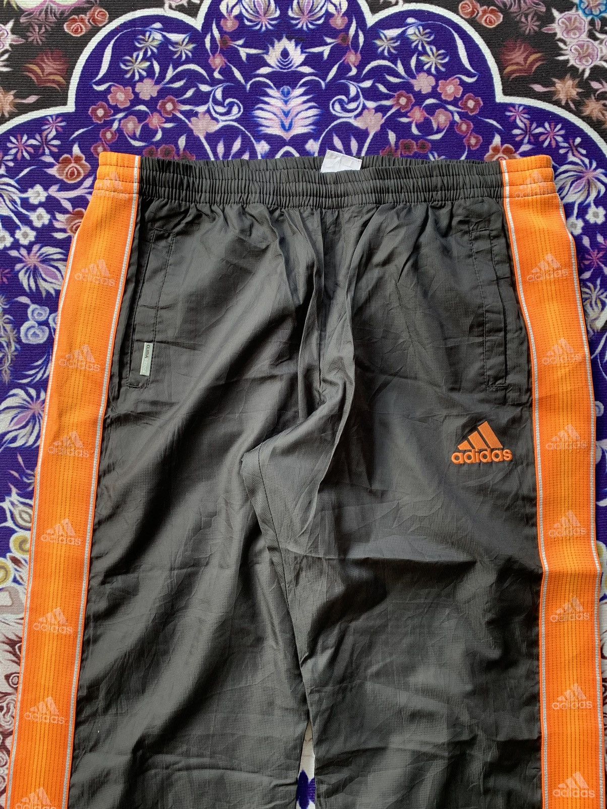 Adidas Vintage Adidas Side Tape Track Bottom Size US 34 / EU 50 - 2 Thumbnail