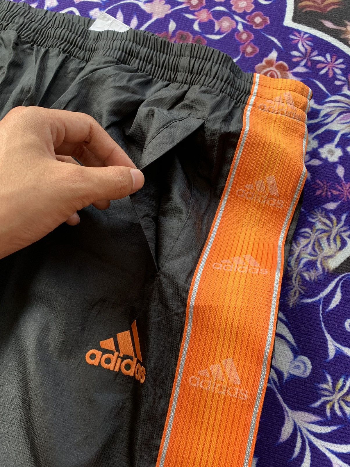 Adidas Vintage Adidas Side Tape Track Bottom Size US 34 / EU 50 - 3 Thumbnail