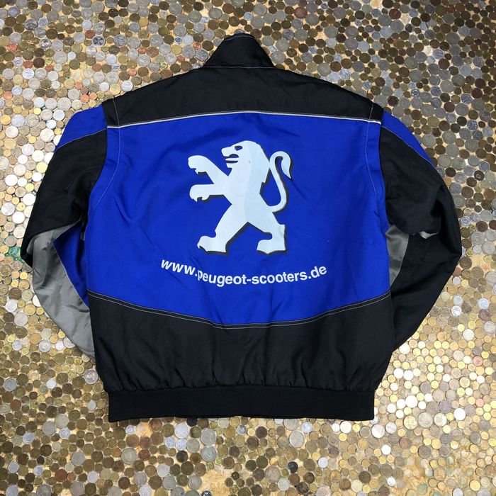 Vintage Peugeot bomber vintage car jacket Grailed