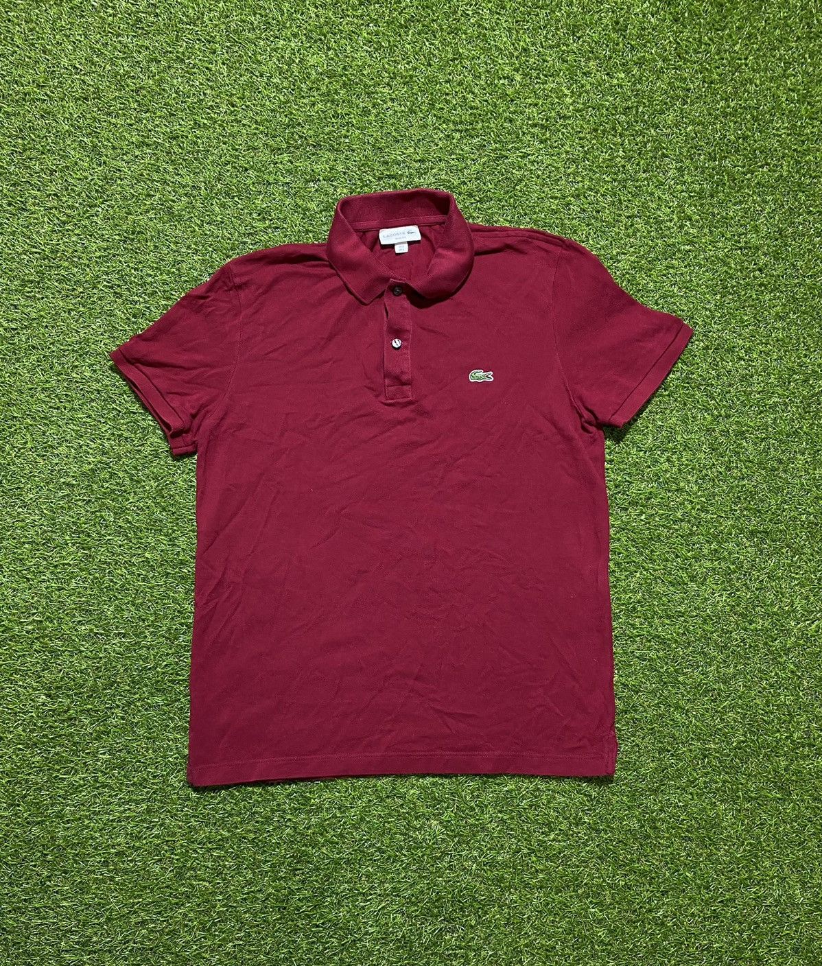 Lacoste Vintage Y2k Lacoste polo tee streetwear casual style size L Size US L / EU 52-54 / 3 - 1 Thumbnail