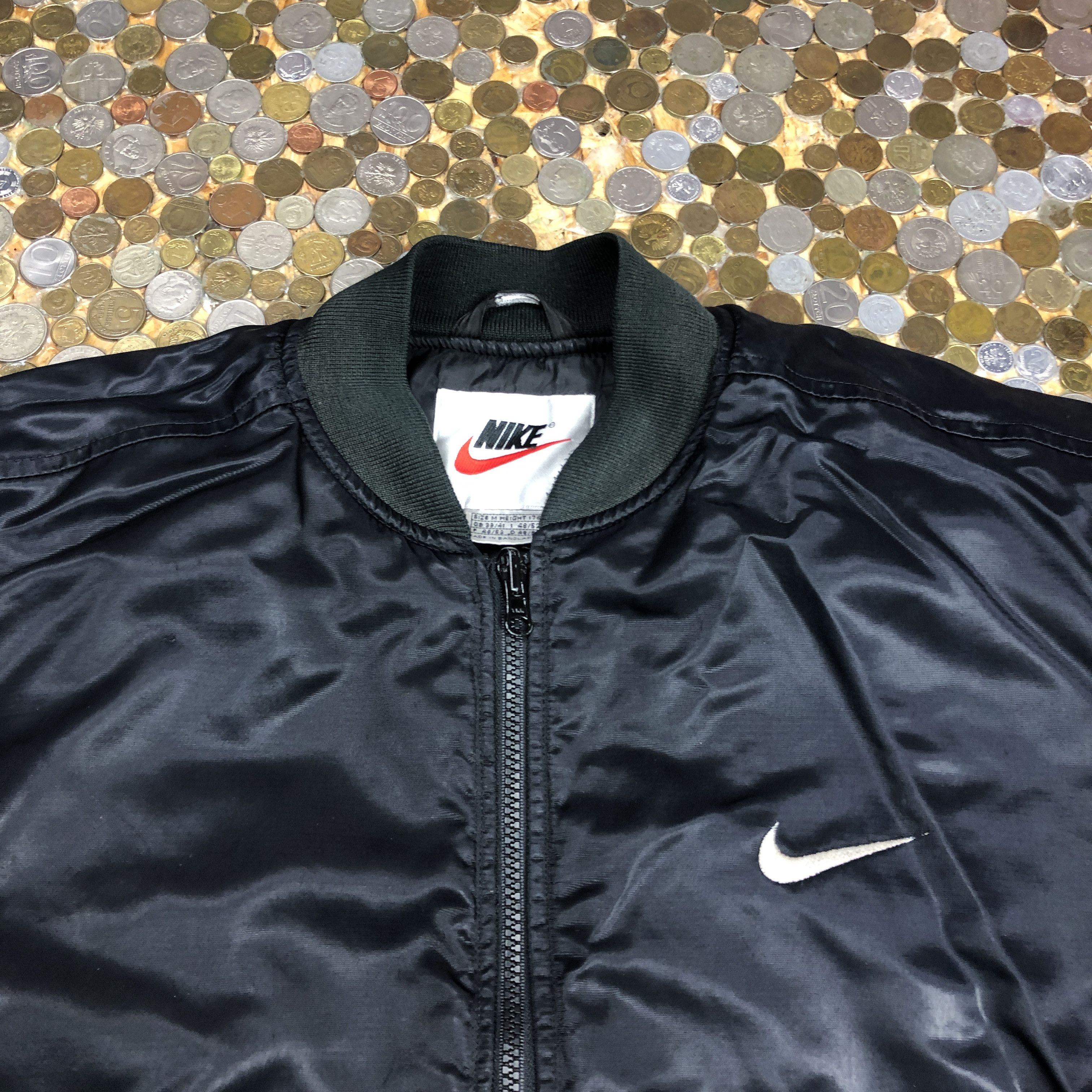 Nike Vintage Bomber Jacket Big Swoosh on back 90's