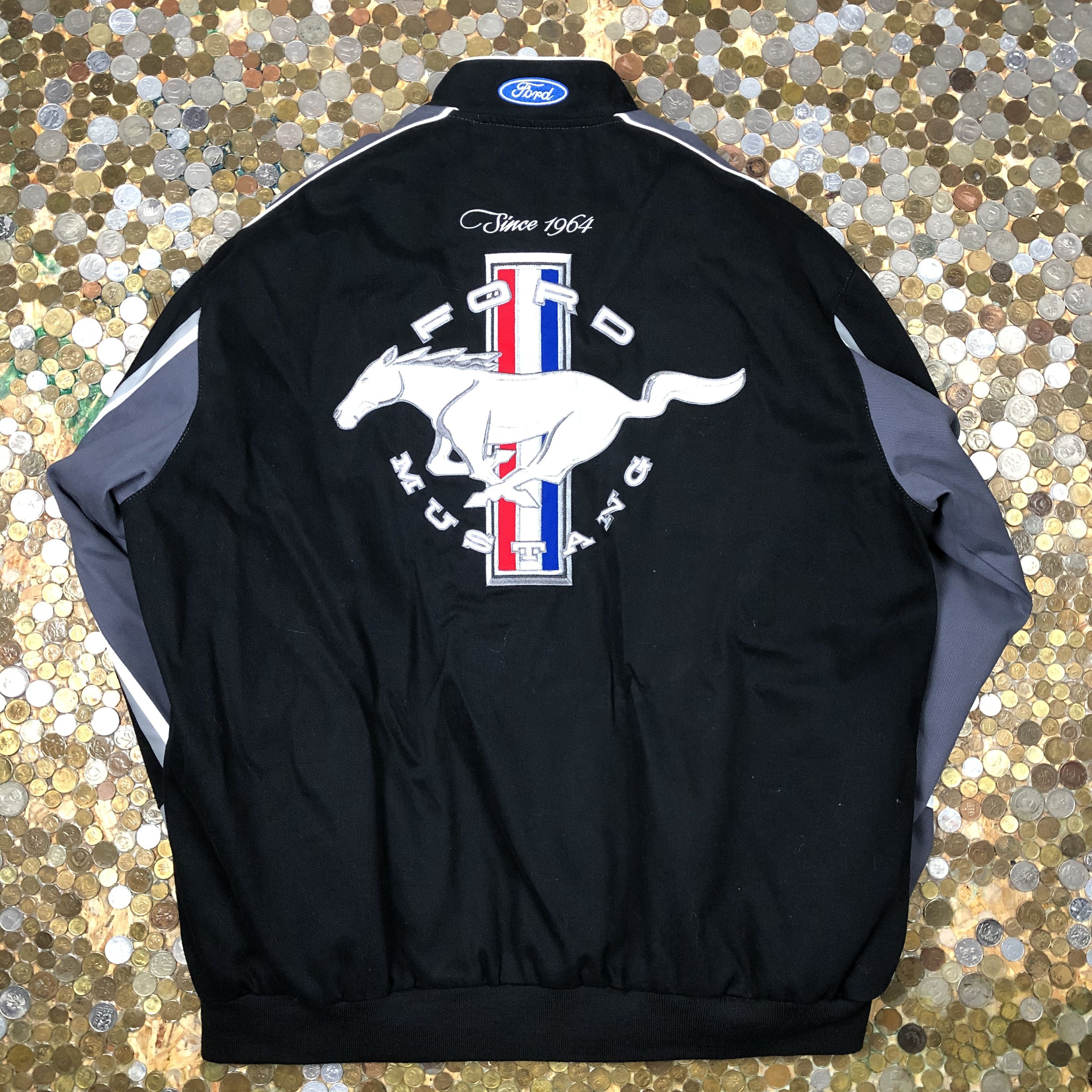 Ford Ford Mustang Vintage Race Bomber jacket 90's Size US XXL / EU 58 / 5 - 3 Thumbnail