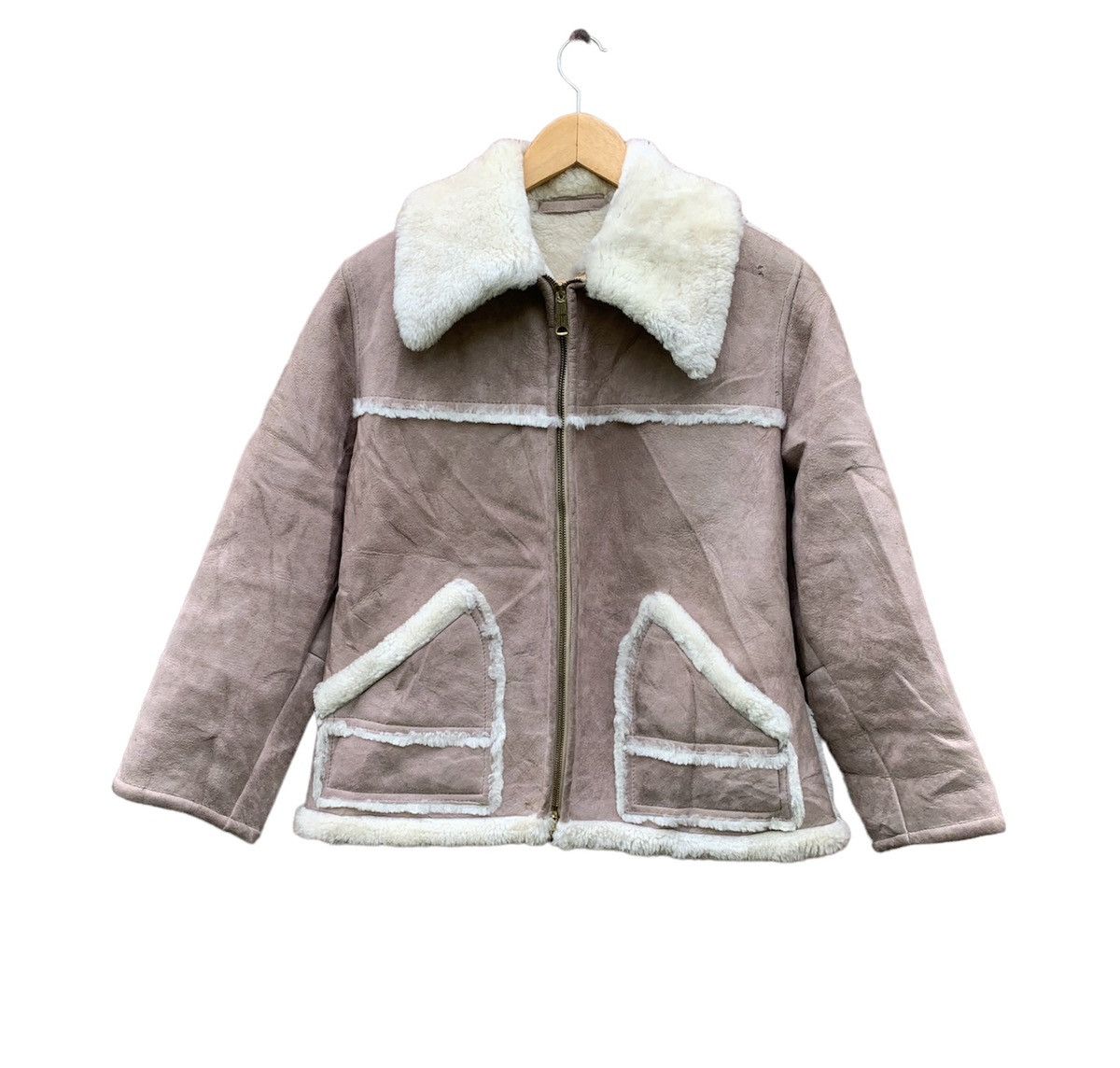 Vintage Vintage Nappa California Sherpa Jacket Rare 💥 Size US S / EU 44-46 / 1 - 1 Thumbnail